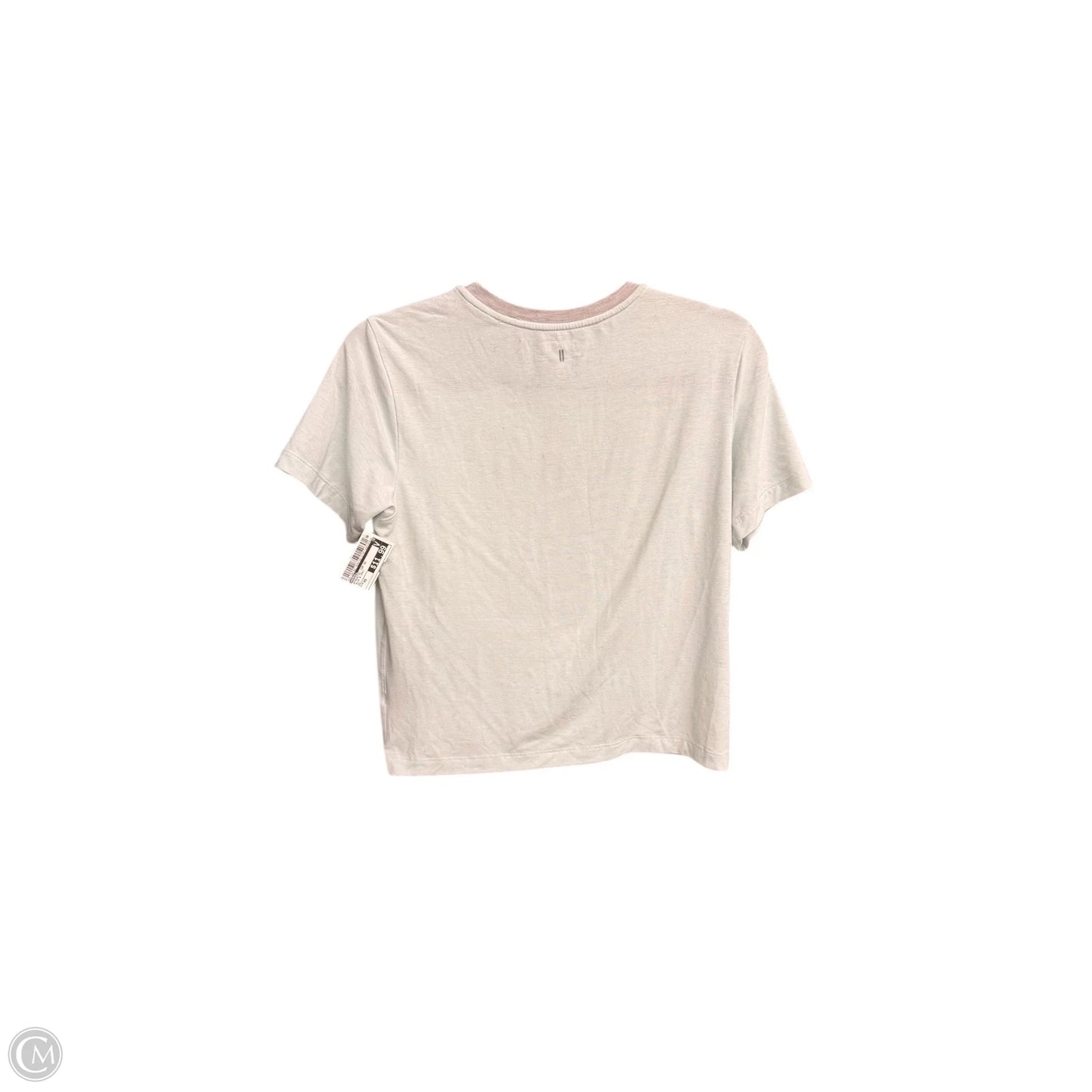 Athletic Top Short Sleeve By Nobull In Blue & Grey, Size: Xs