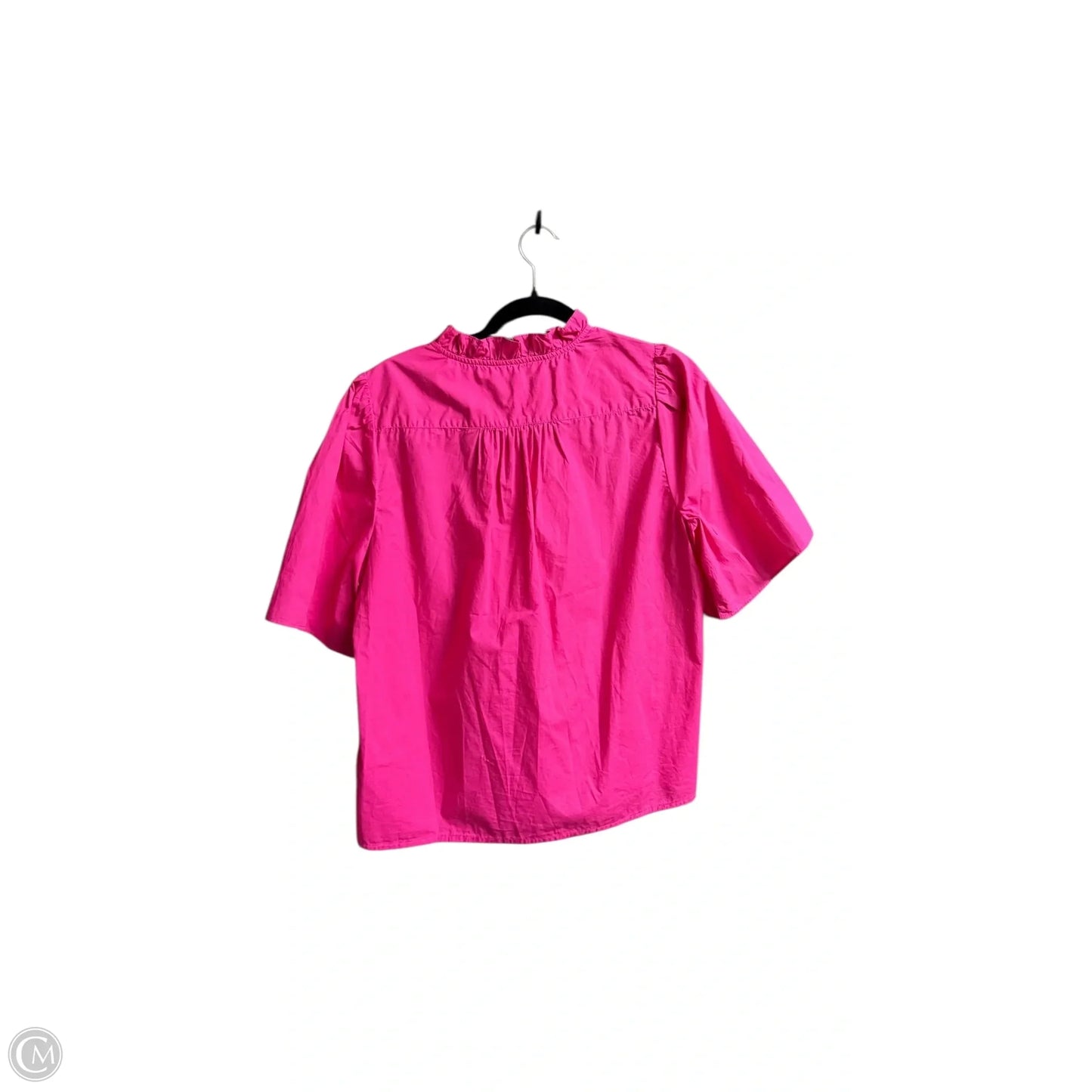 Top Short Sleeve By J. Crew In Pink, Size: M