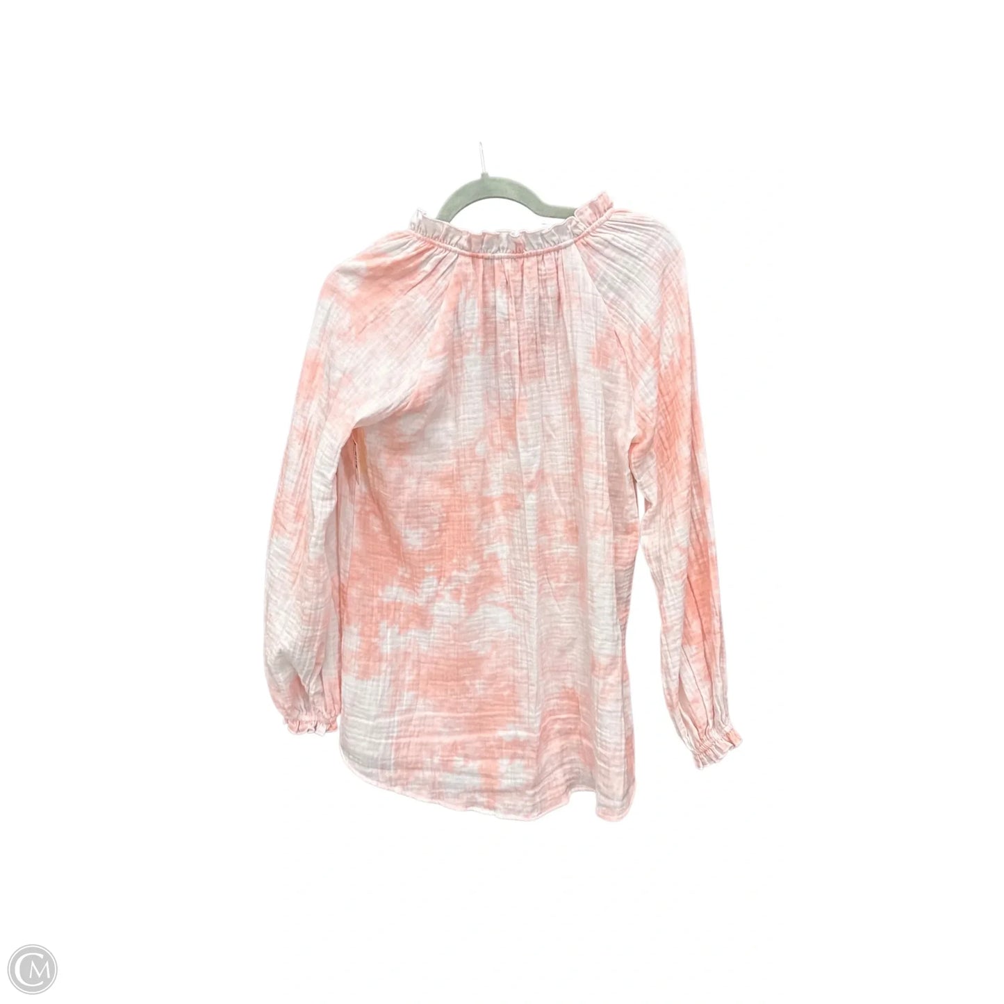Top Long Sleeve By Mumu In Tie Dye Print, Size: Xs