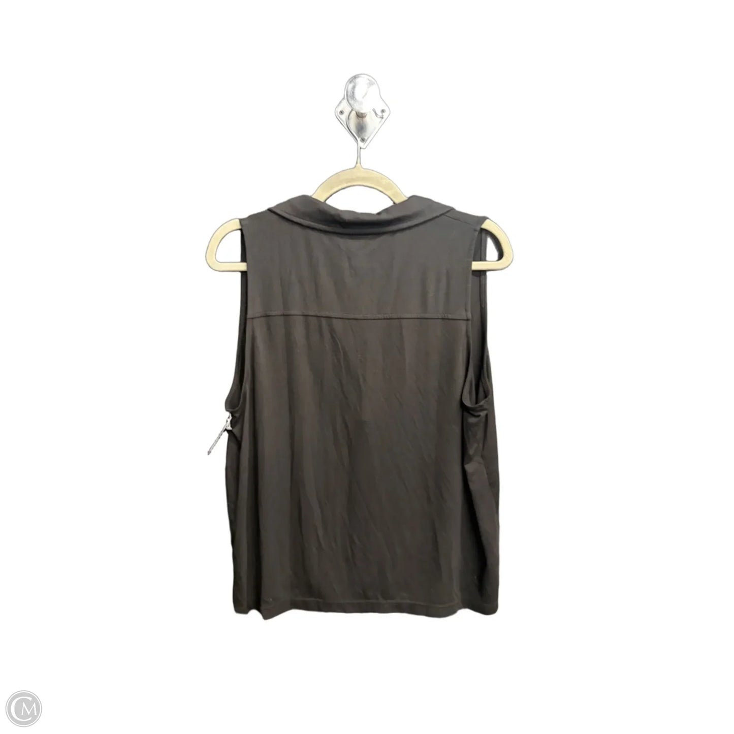 Top Sleeveless By Lou And Grey In Black, Size: L