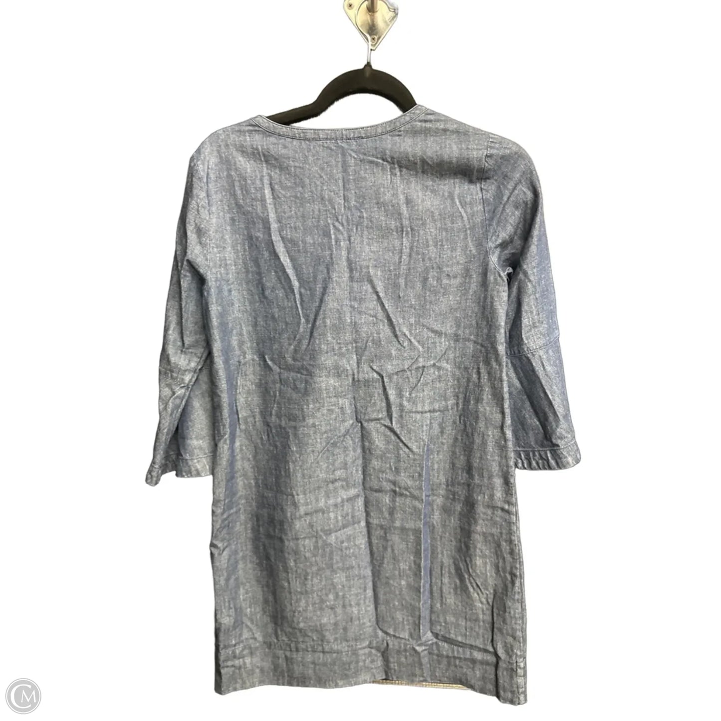 Dress Casual Short By Draper James In Blue Denim, Size: Xs