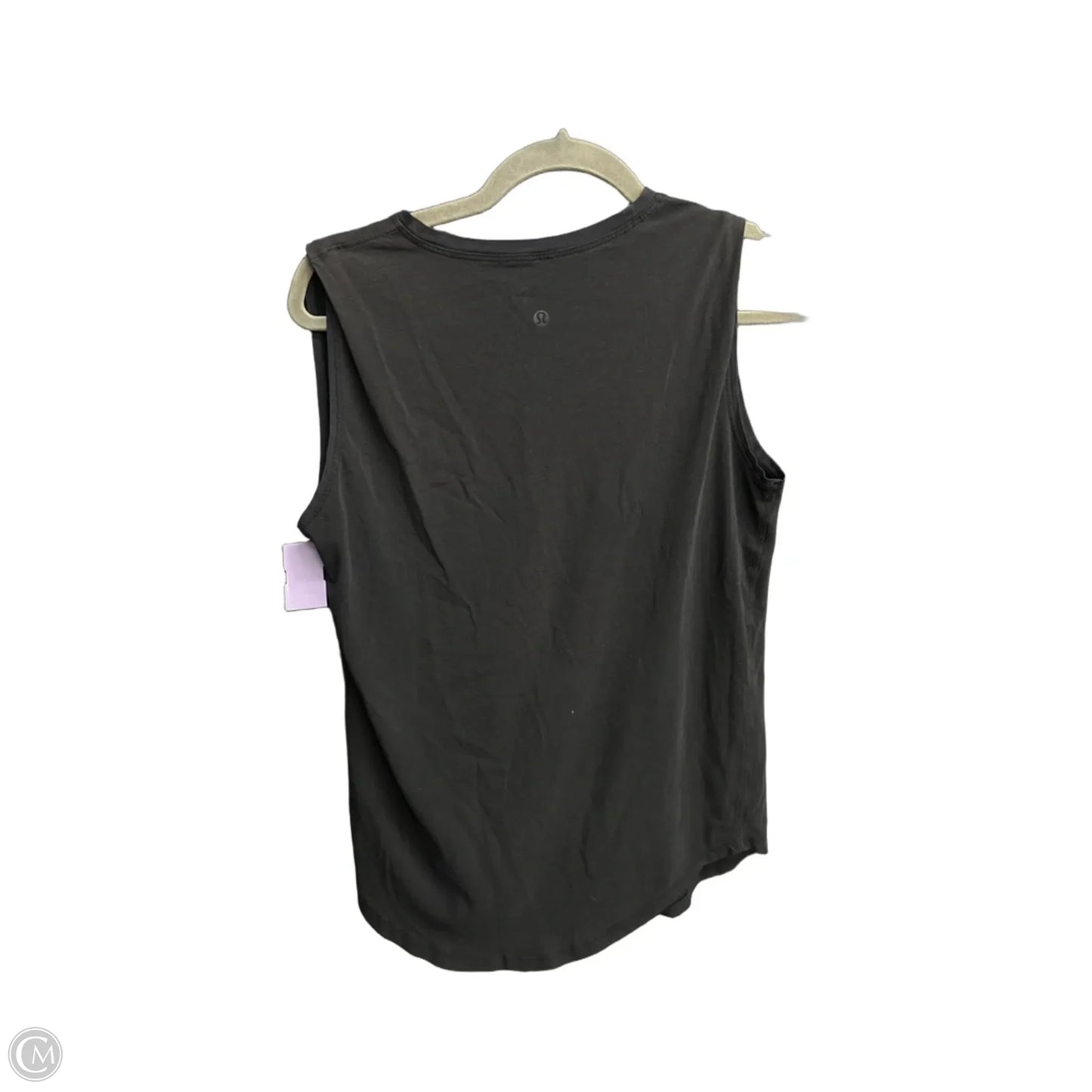 Athletic Tank Top By Lululemon In Black, Size: S