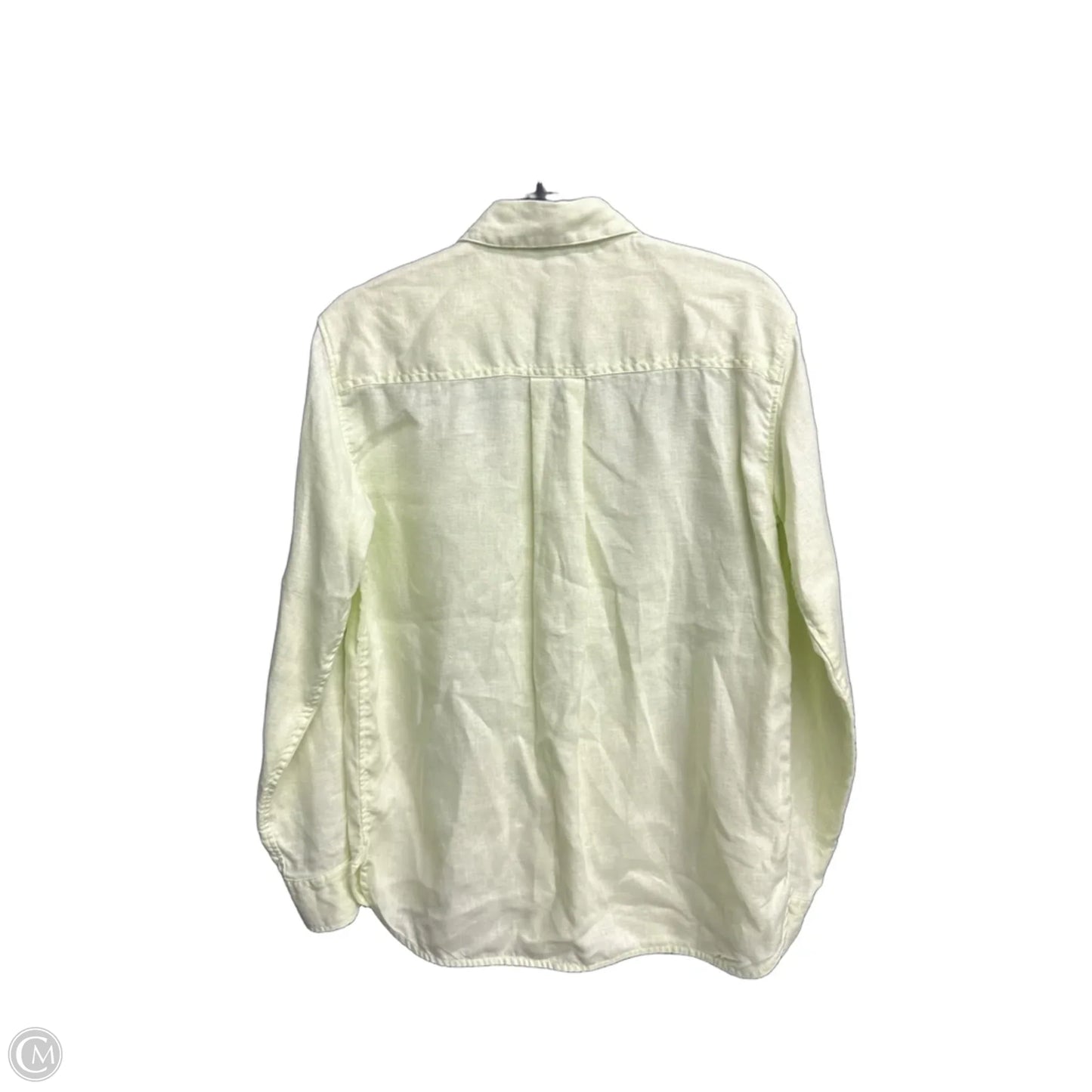 Top Long Sleeve By Athleta In Yellow, Size: Xs