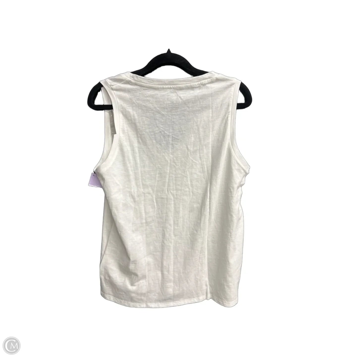 Top Sleeveless By J. Crew In White, Size: S