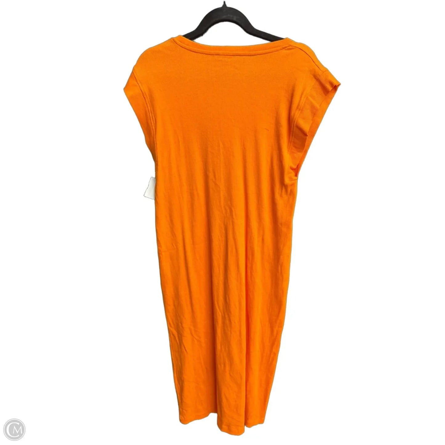 Dress Casual Maxi By Zara In Orange, Size: S