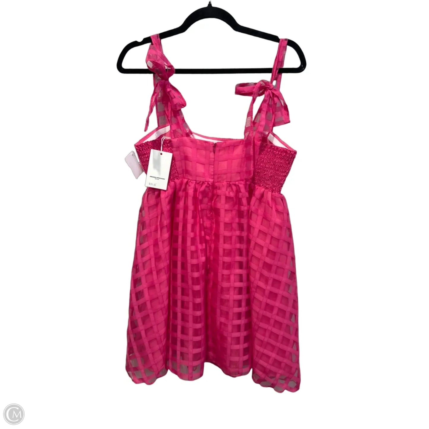 Dress Casual Short By Amanda Uprichard In Pink, Size: M