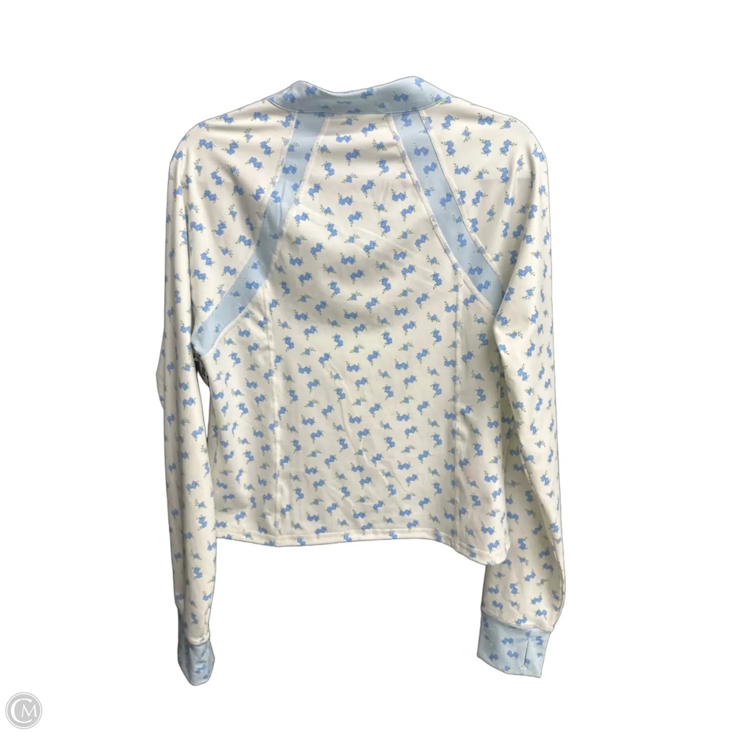 Athletic Jacket By Clothes Mentor In Floral Print, Size: Xl