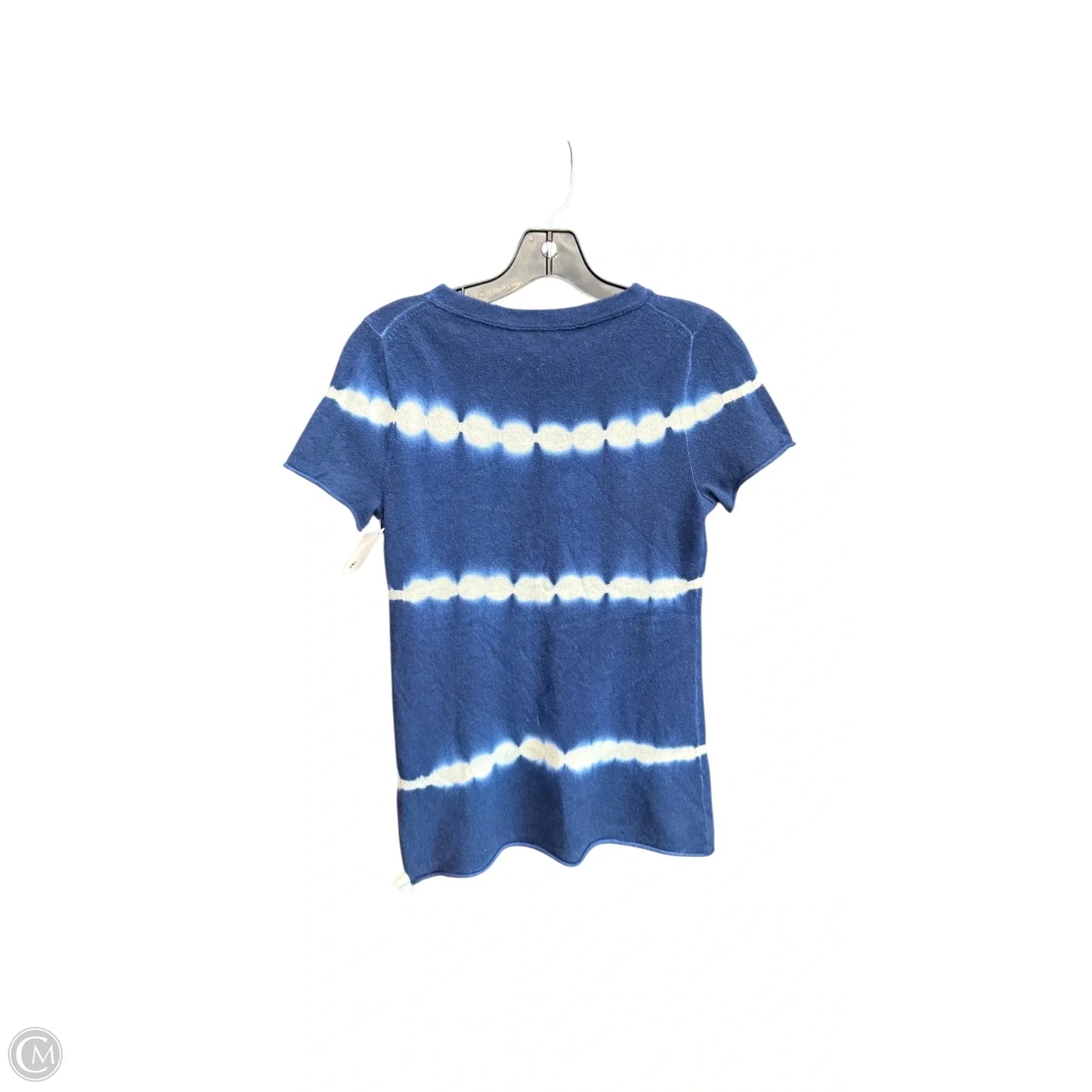 Sweater Short Sleeve By J. Crew In Blue, Size: S