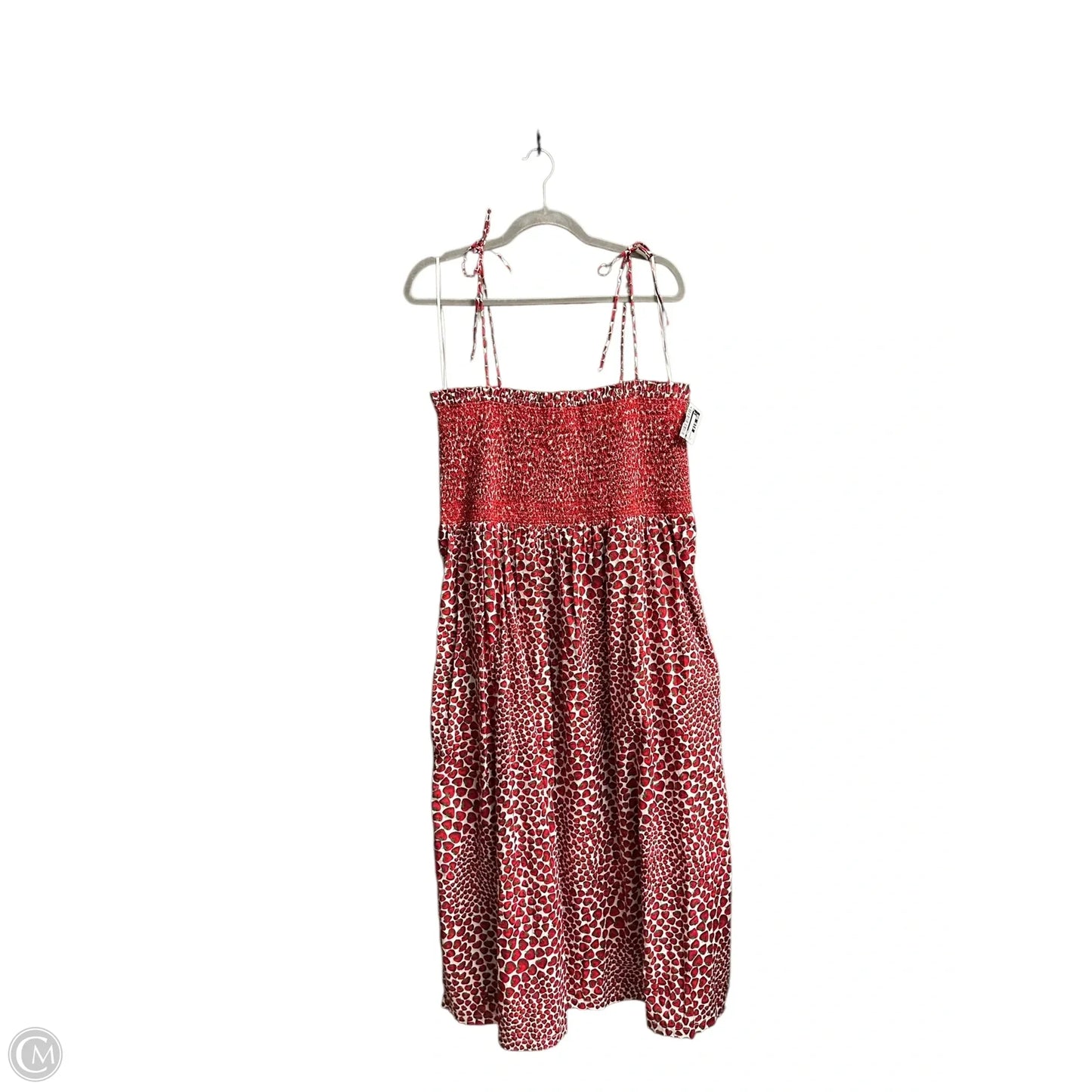 Dress Casual Midi By J. Crew In Multi-colored, Size: L
