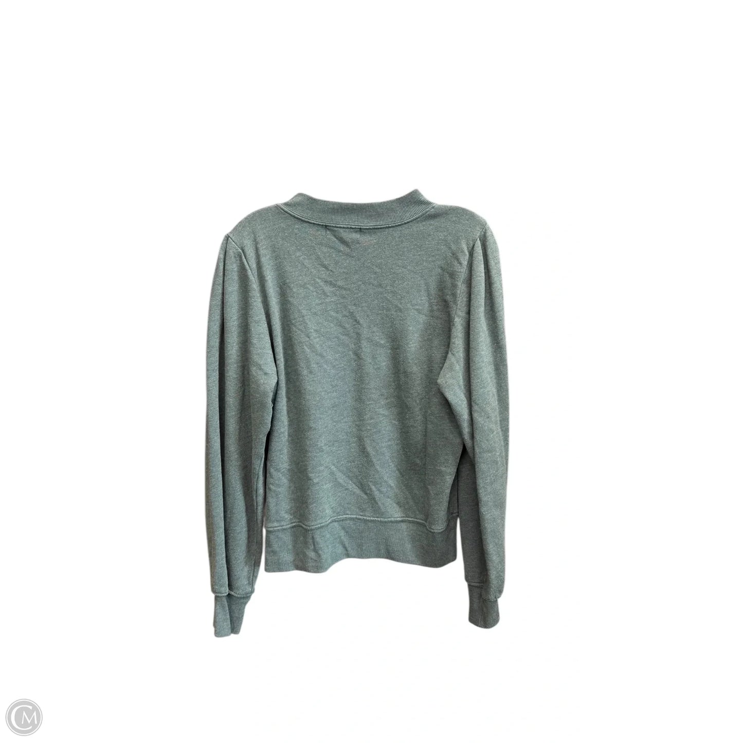 Sweatshirt Crewneck By Michael Stars In Green, Size: M