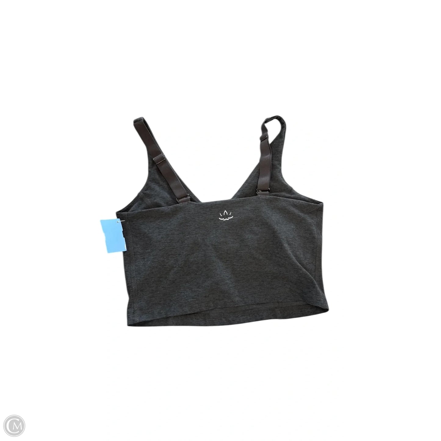Athletic Bra By Beyond Yoga In Grey, Size: S