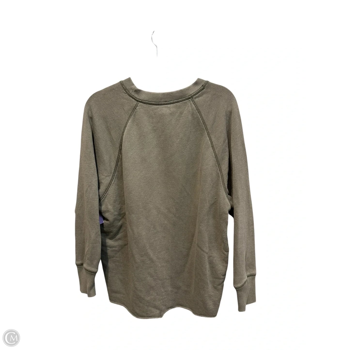 Sweatshirt Crewneck By Aerie In Green, Size: Xs