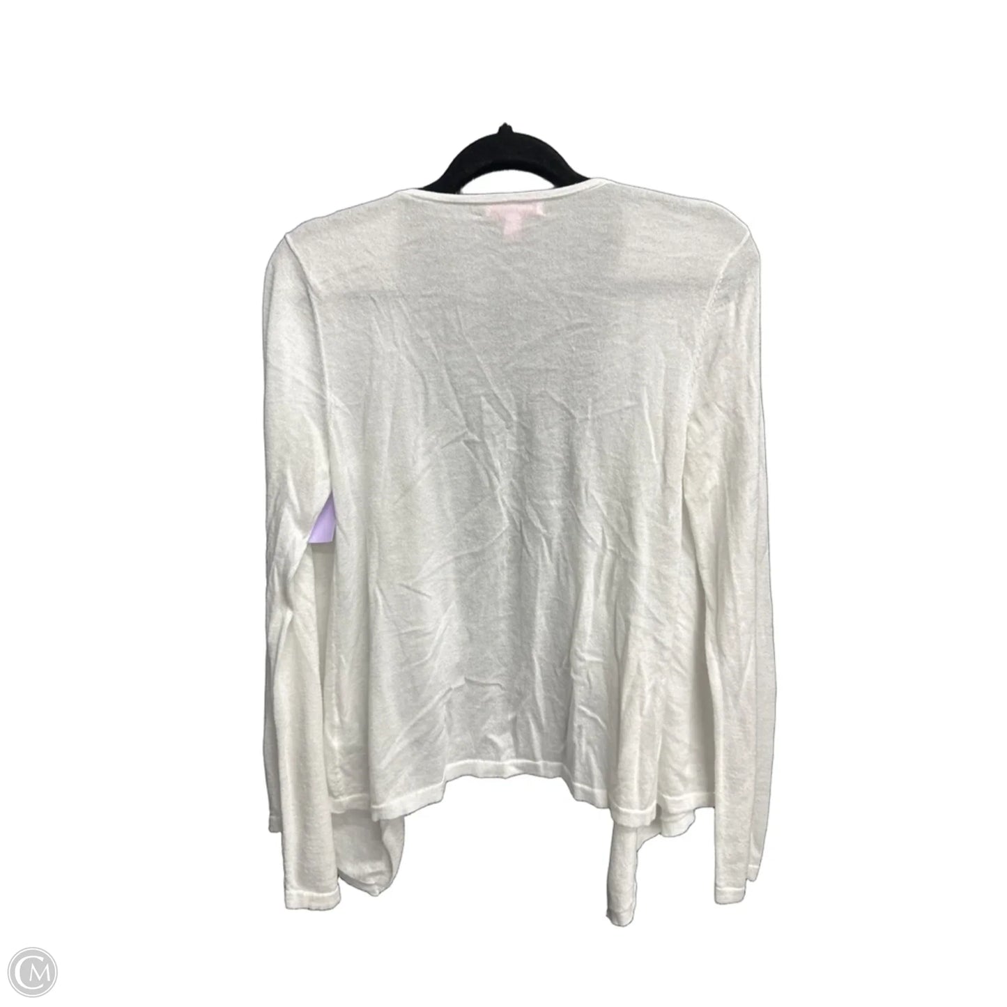 Cardigan Designer By Lilly Pulitzer In White, Size: M