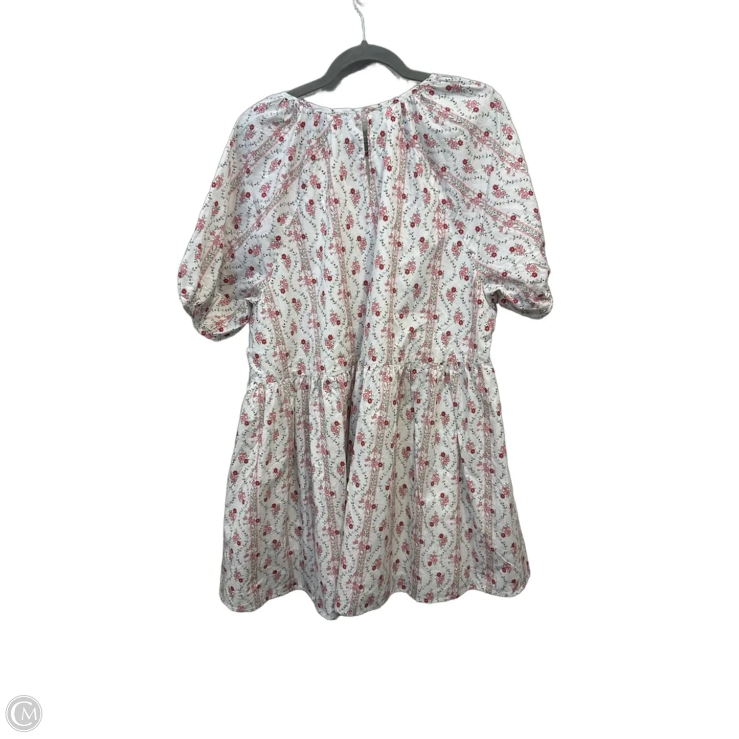 Dress Casual Short By Clothes Mentor In Floral Print, Size: Xl