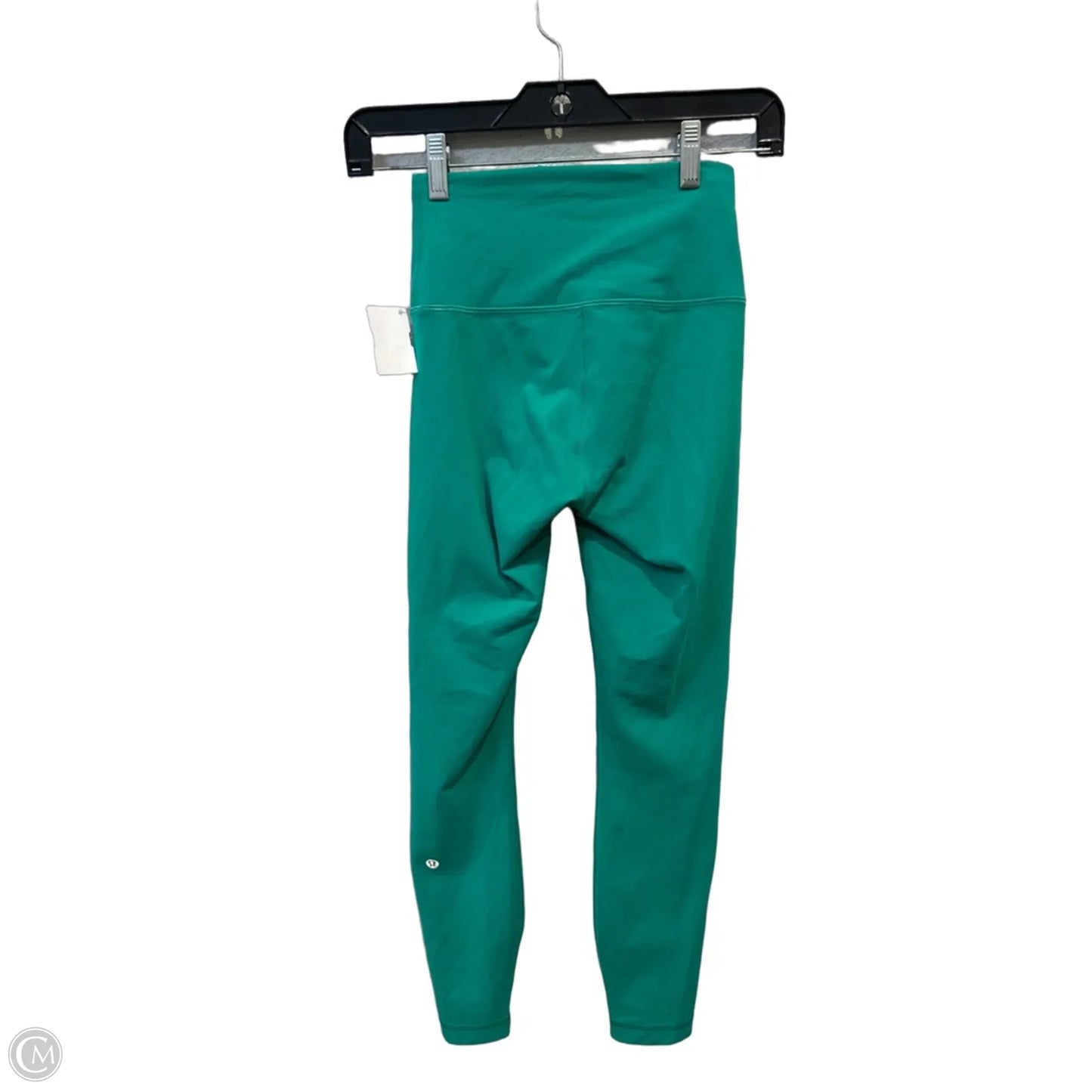 Athletic Leggings By Lululemon In Green, Size: S