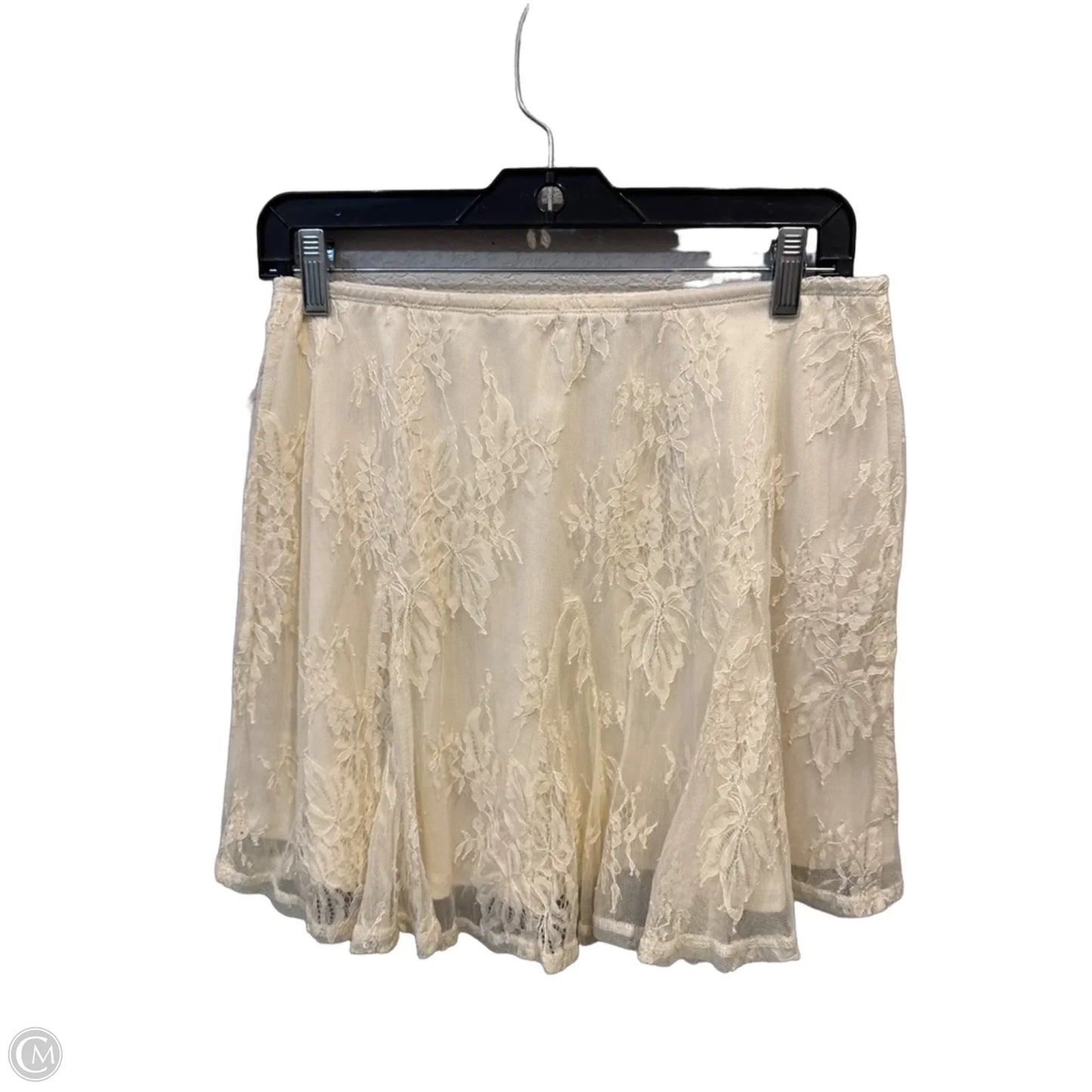 Skirt Mini & Short By Wild Fable In Cream, Size: S