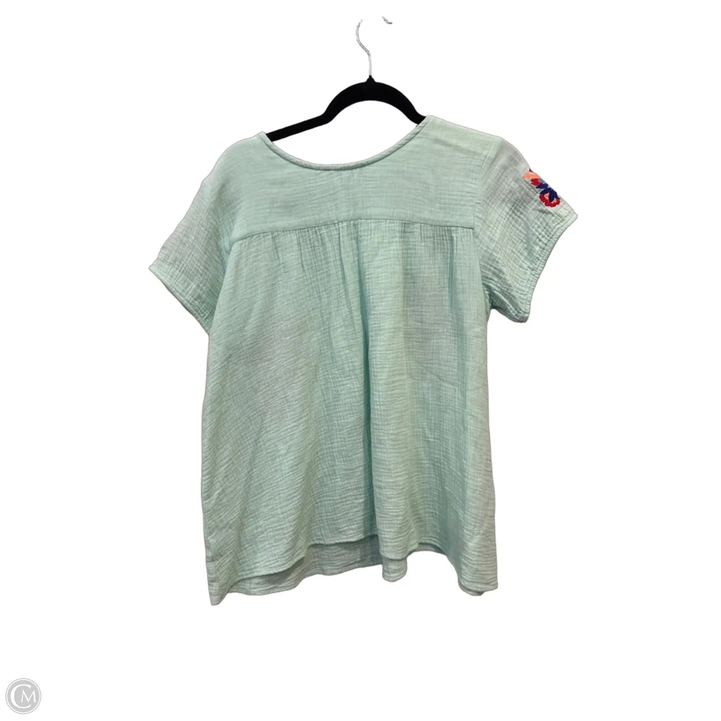 Top Short Sleeve By See And Be Seen In Blue, Size: S