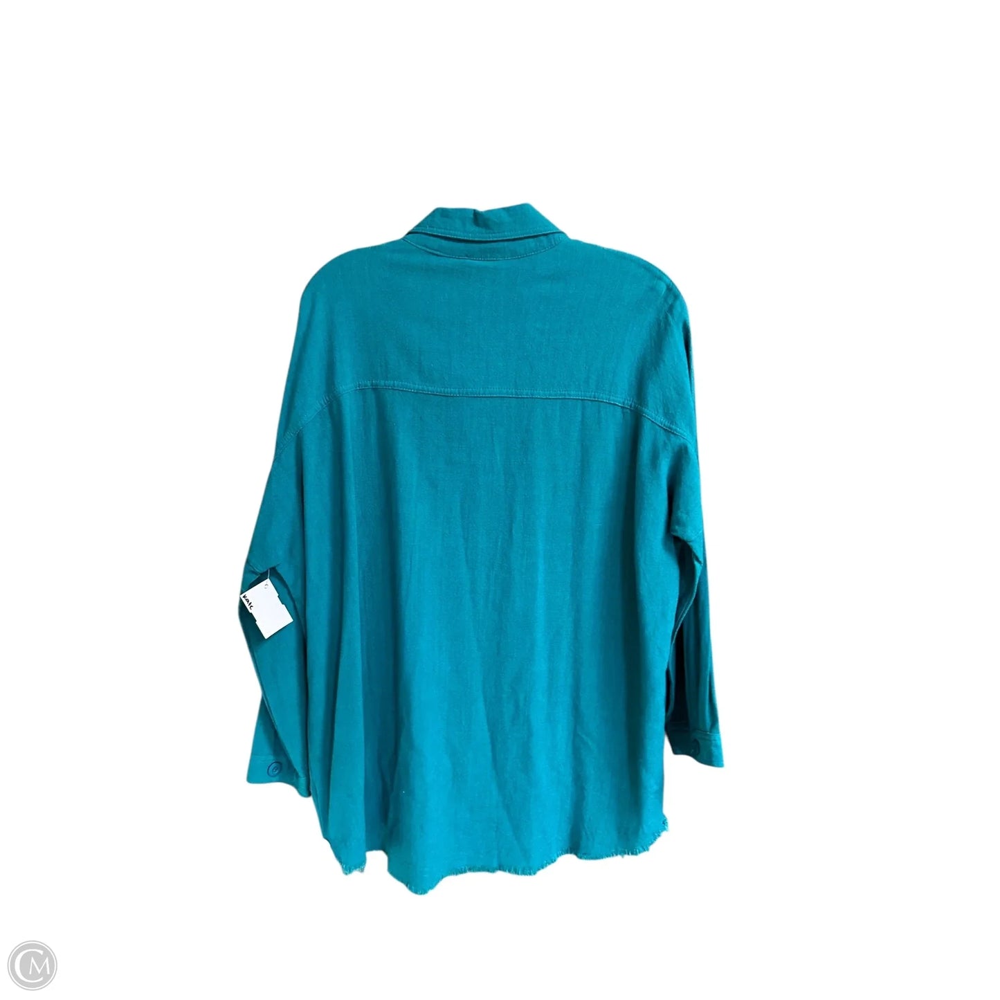 Top Long Sleeve By Umgee In Teal, Size: S