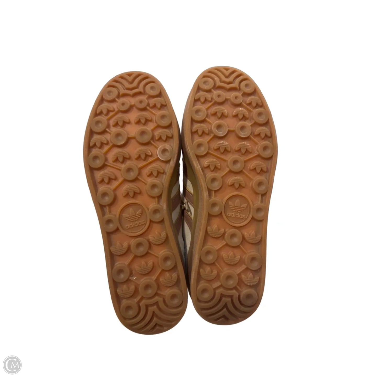 Shoes Sneakers Platform By Adidas In Cream & Pink, Size: 8.5
