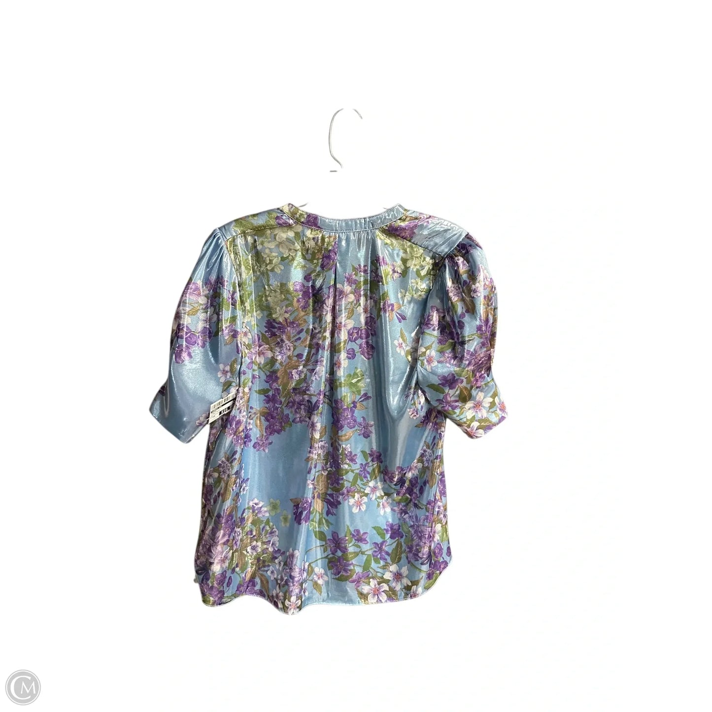 Top Short Sleeve By Current Air In Floral Print, Size: Xs