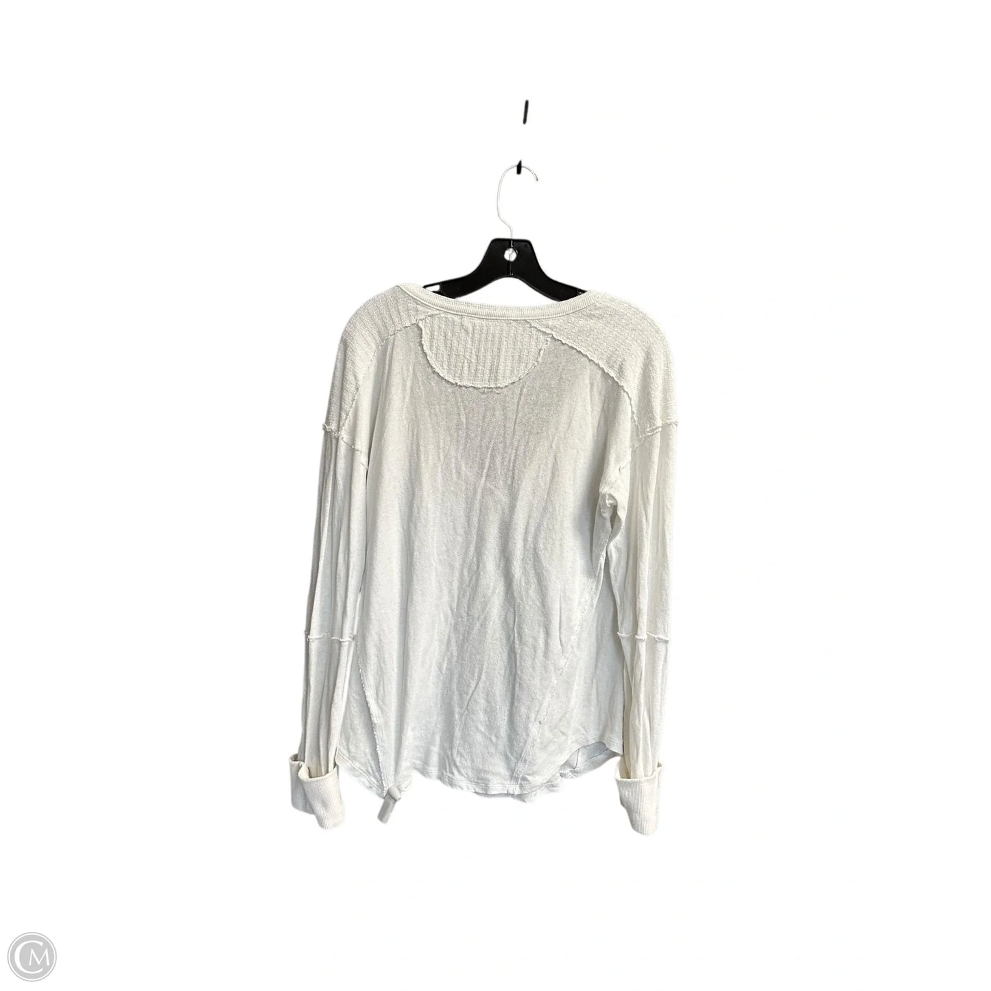 Top Long Sleeve By We The Free In White, Size: L