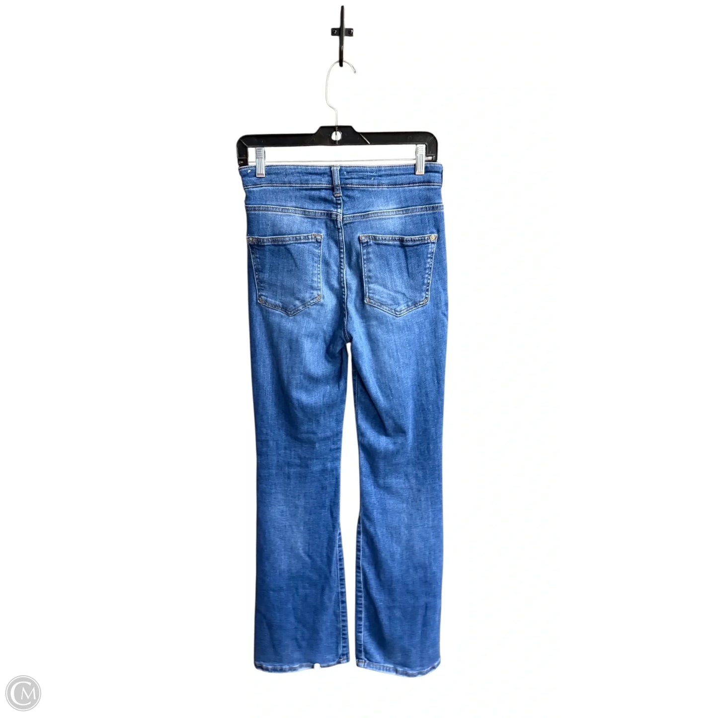 Jeans Flared By Pilcro In Blue Denim, Size: 4