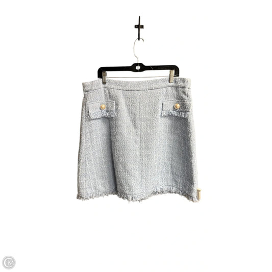 Skirt Designer By Kate Spade In Blue, Size: Xl