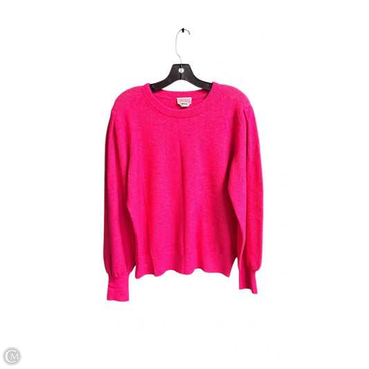Sweater Designer By Kate Spade In Pink, Size: Xl