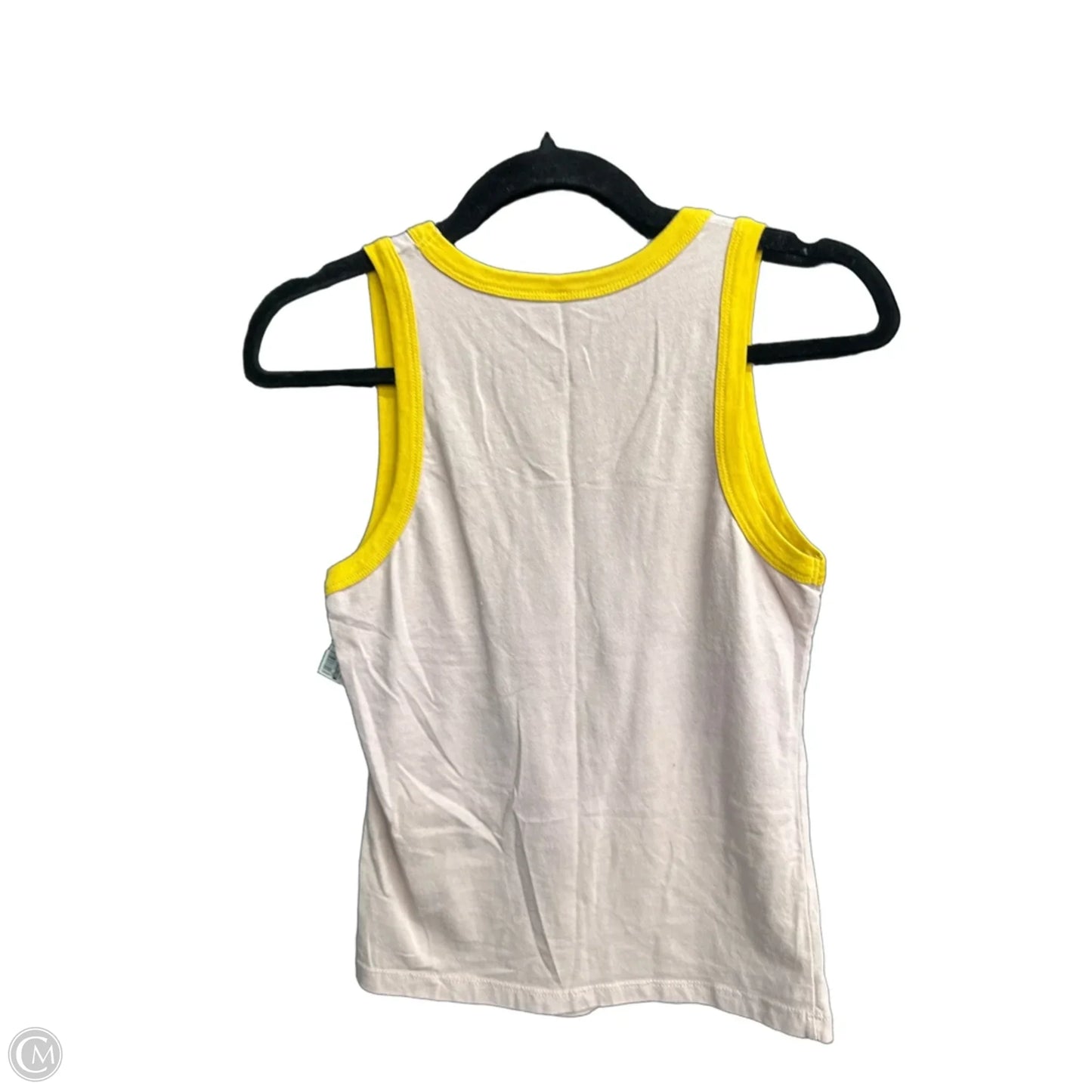 Tank Top By Natural Life In Pink & White, Size: M
