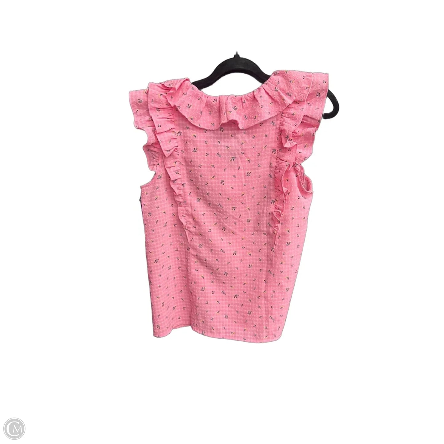 Blouse Sleeveless By Loft In Floral Print, Size: S