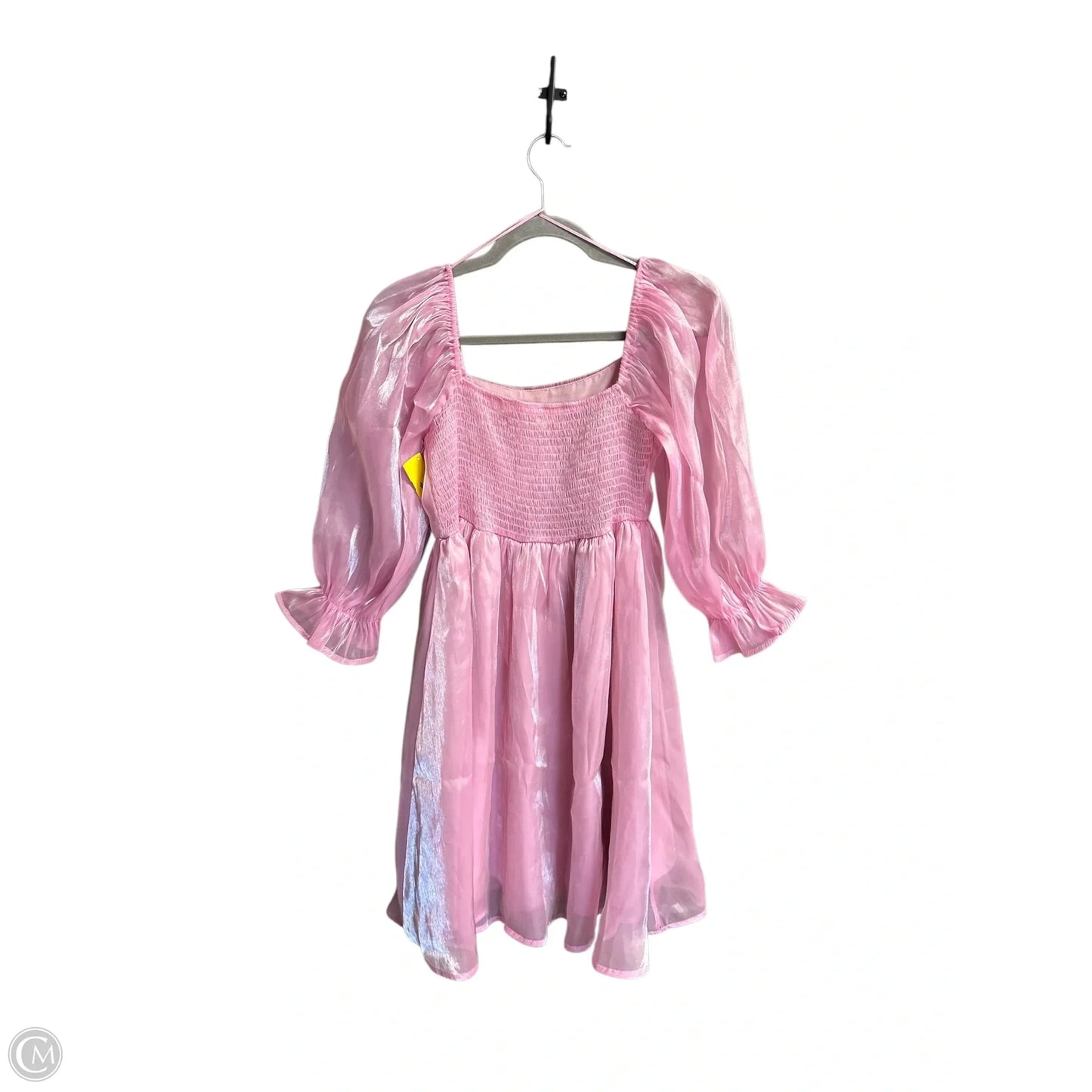 Dress Casual Midi By Entro In Pink, Size: S