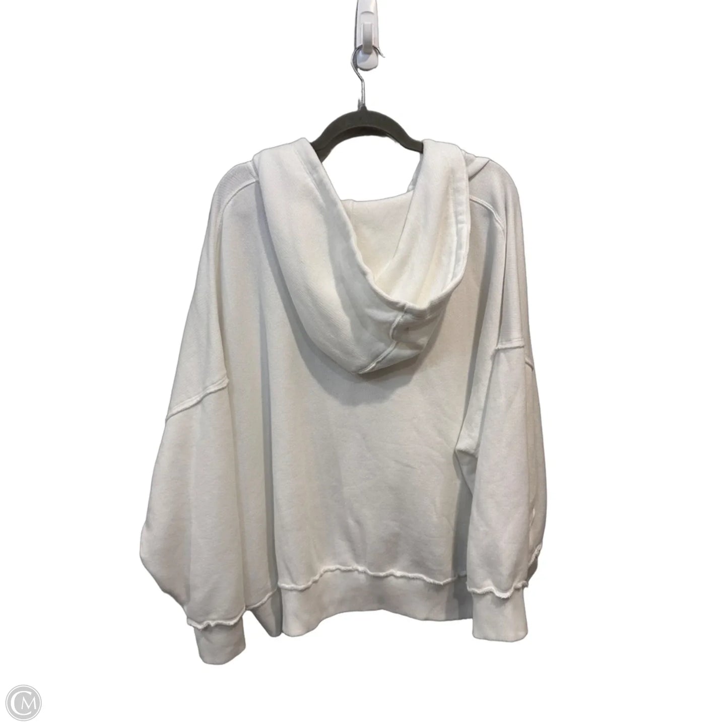 Sweatshirt Hoodie By American Eagle In White, Size: Xl