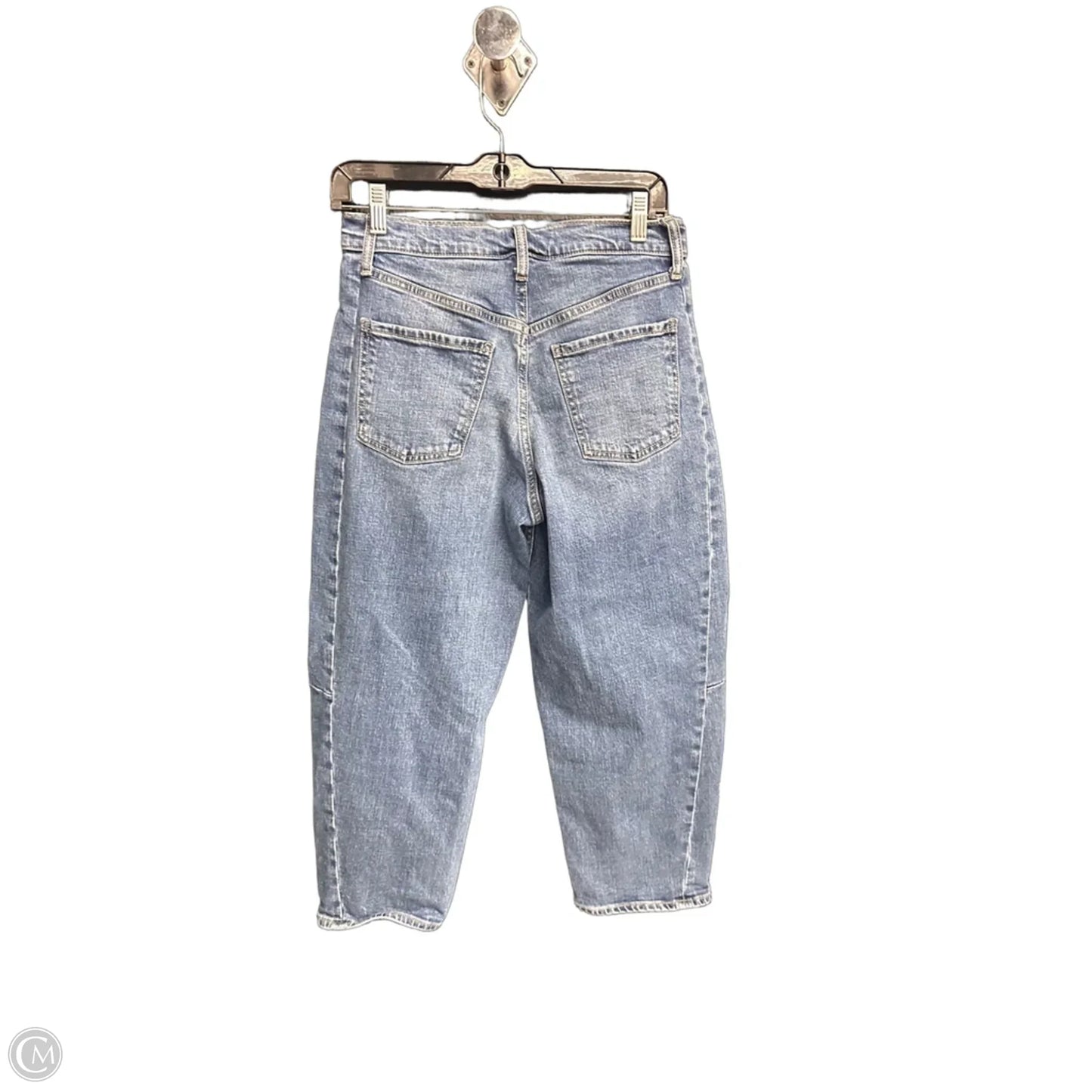 Jeans Wide Leg By Old Navy In Blue Denim, Size: 4p