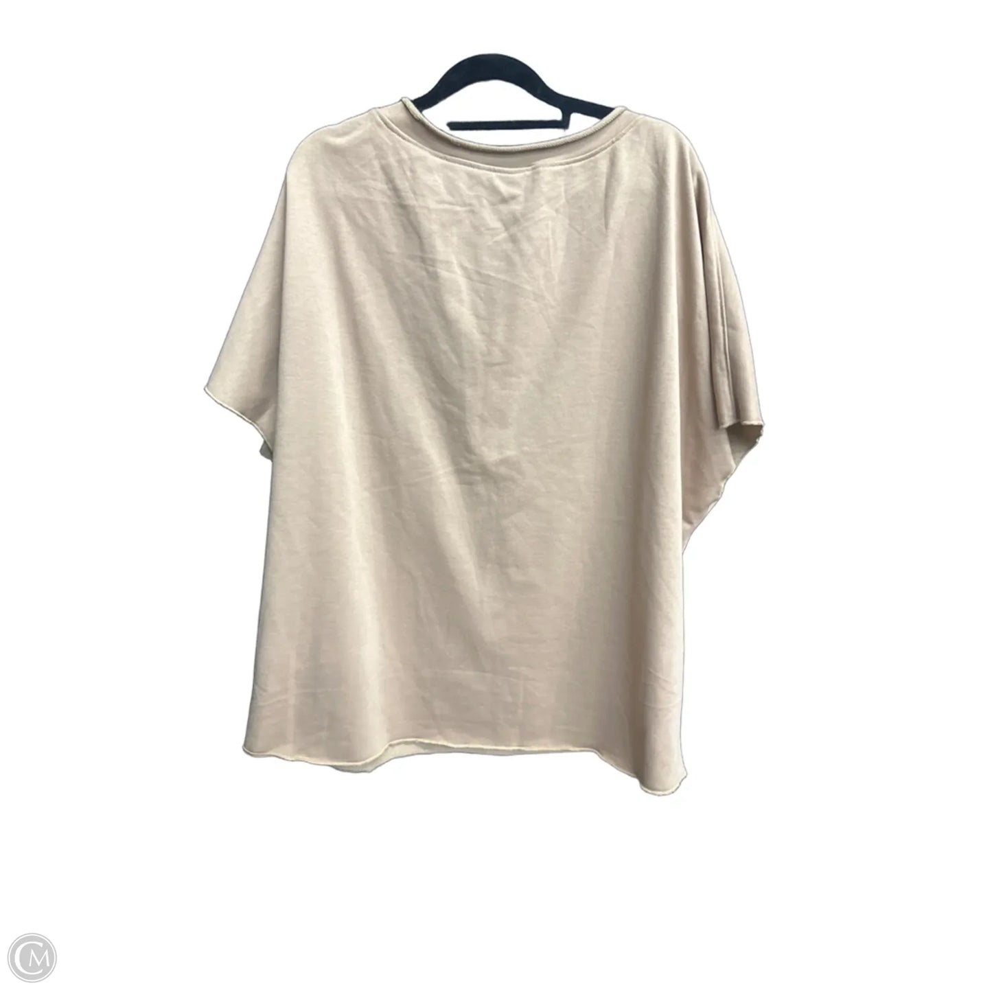 Top Short Sleeve By Clothes Mentor In Brown, Size: Xl
