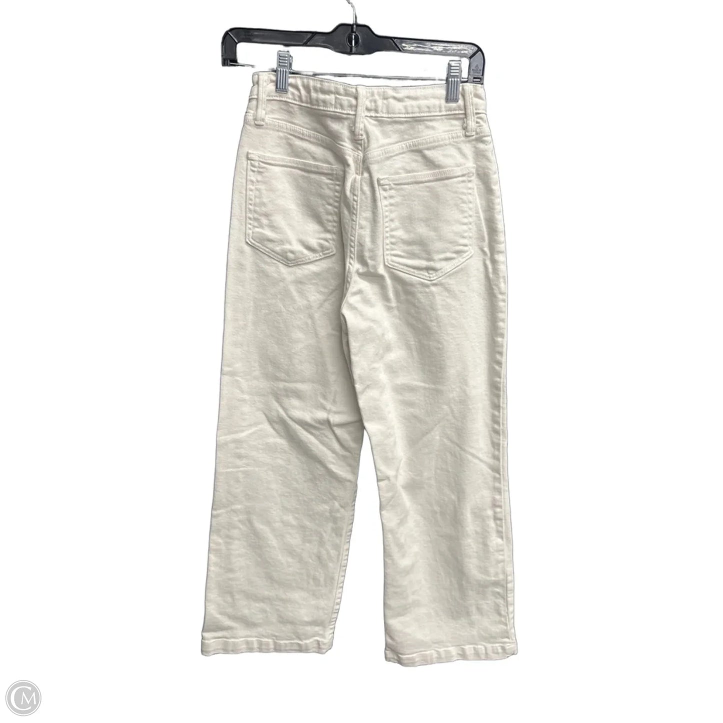 Jeans Wide Leg By Just Black In Cream, Size: 2
