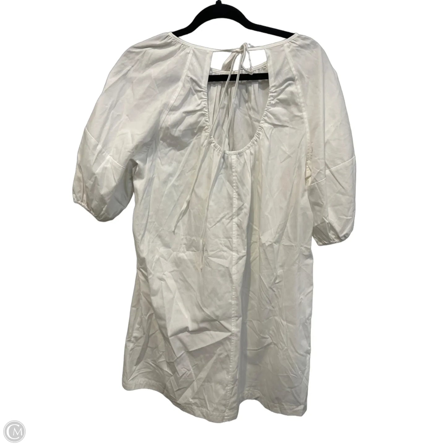 Dress Casual Midi By Banana Republic In White, Size: Xs