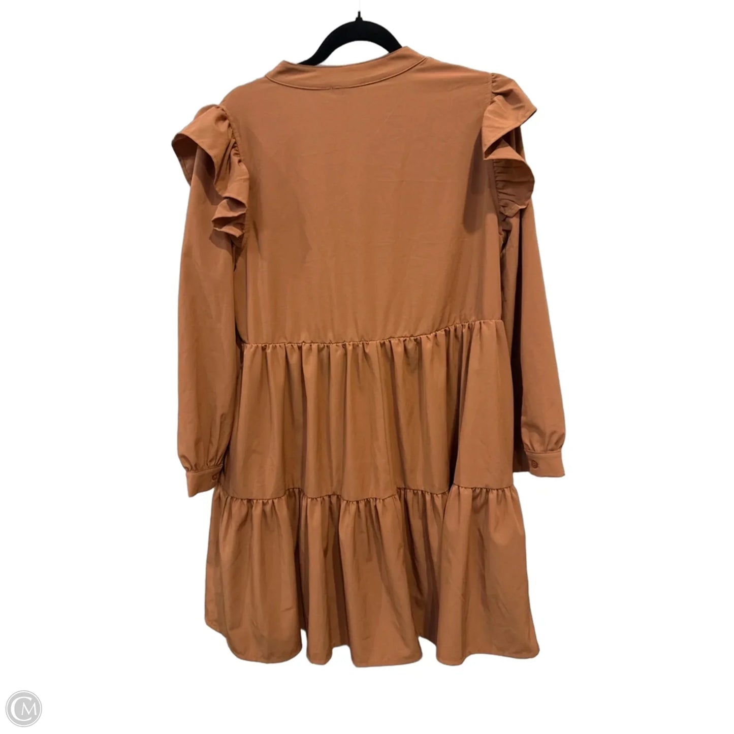 Dress Casual Midi By Entro In Brown, Size: L