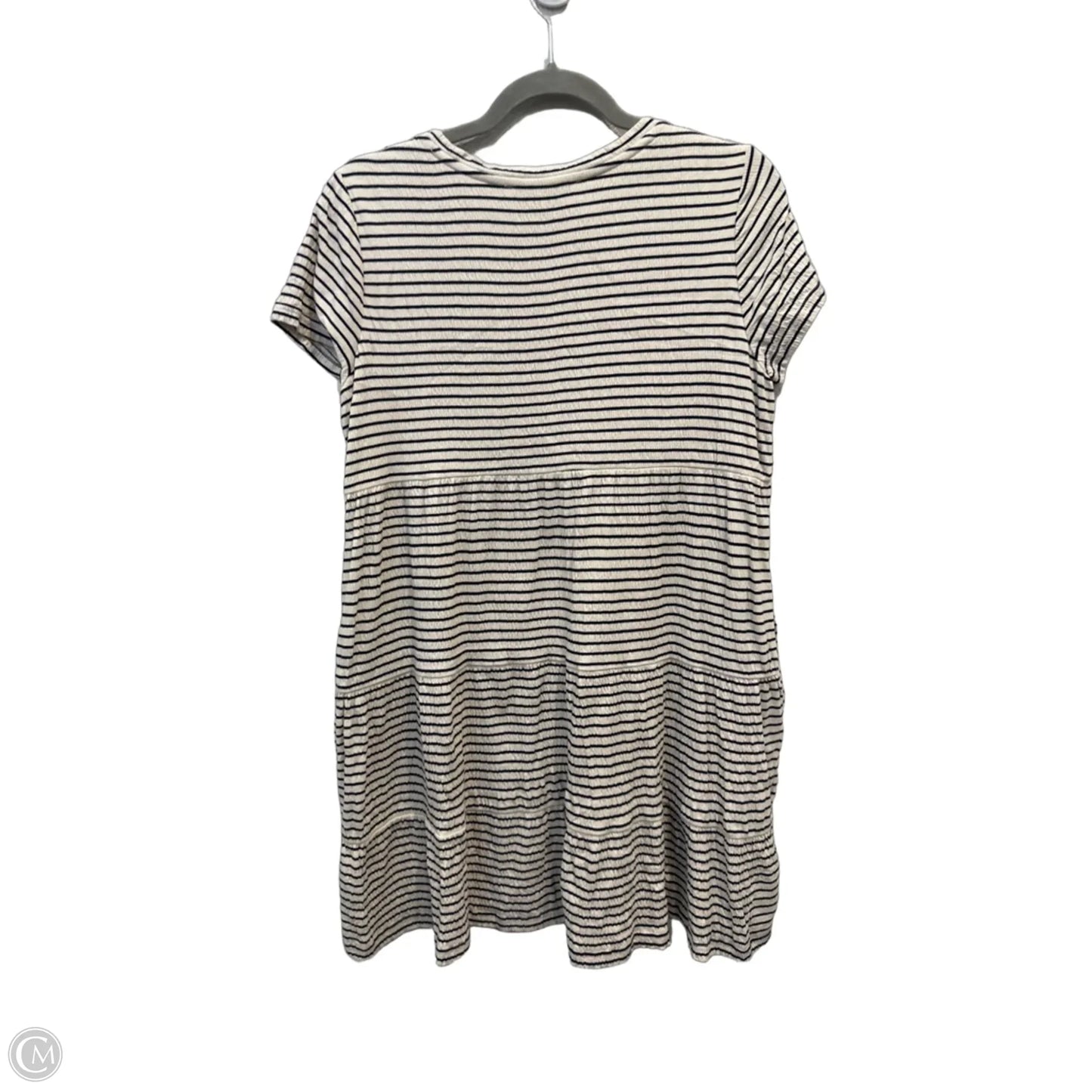 Dress Casual Short By Loft In Striped Pattern, Size: Mp
