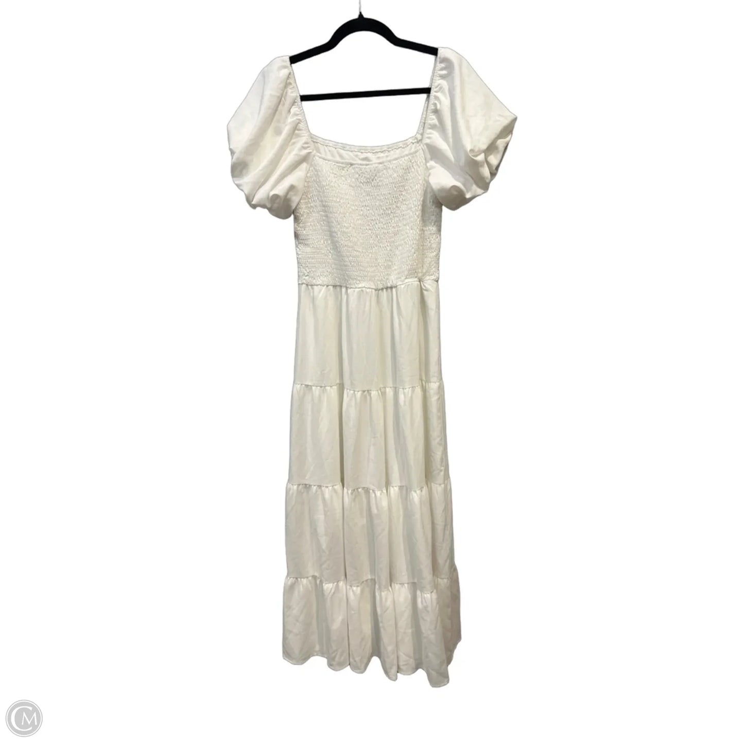 Dress Casual Maxi By Prettygarden In White, Size: M