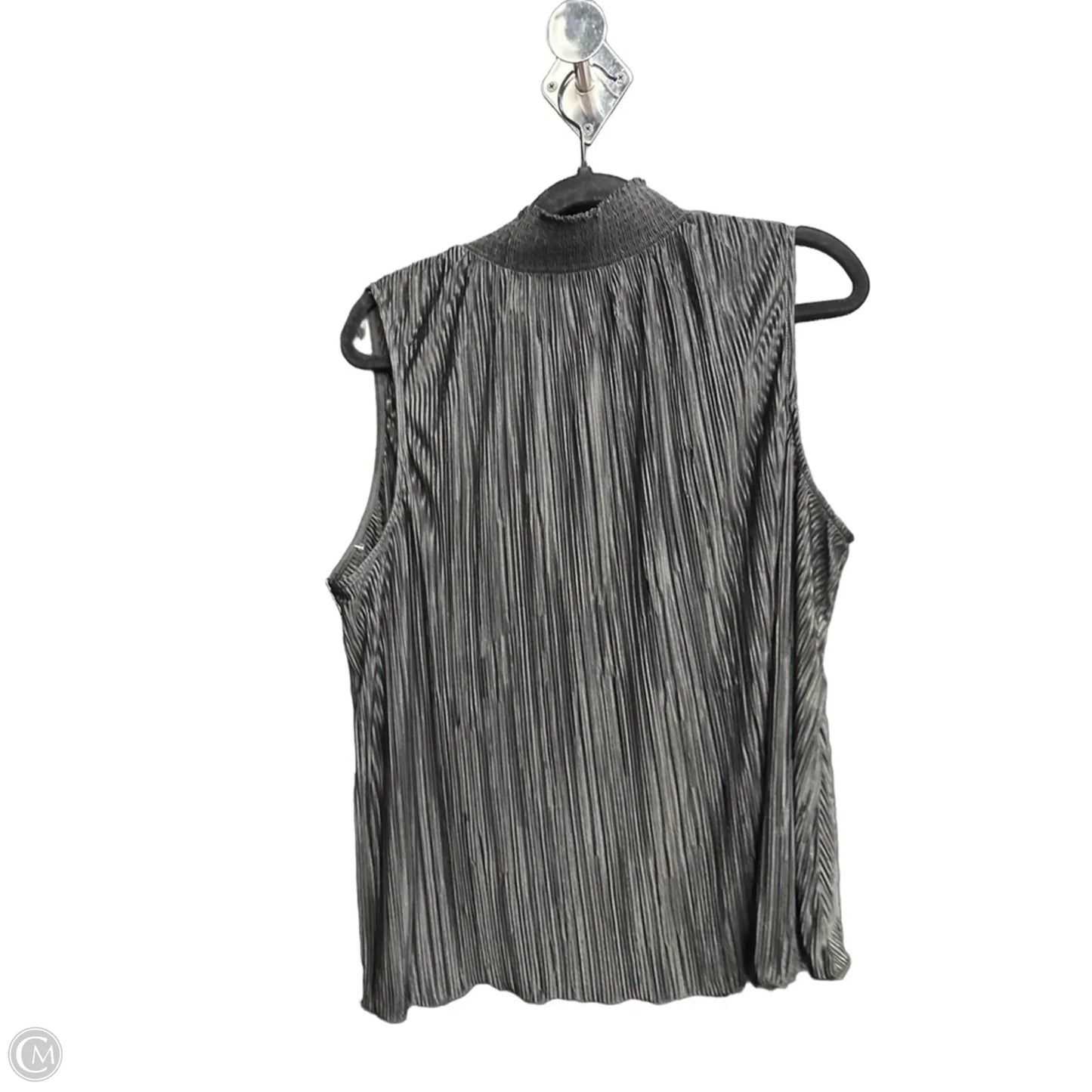 Top Sleeveless By Chicos In Black, Size: Xl