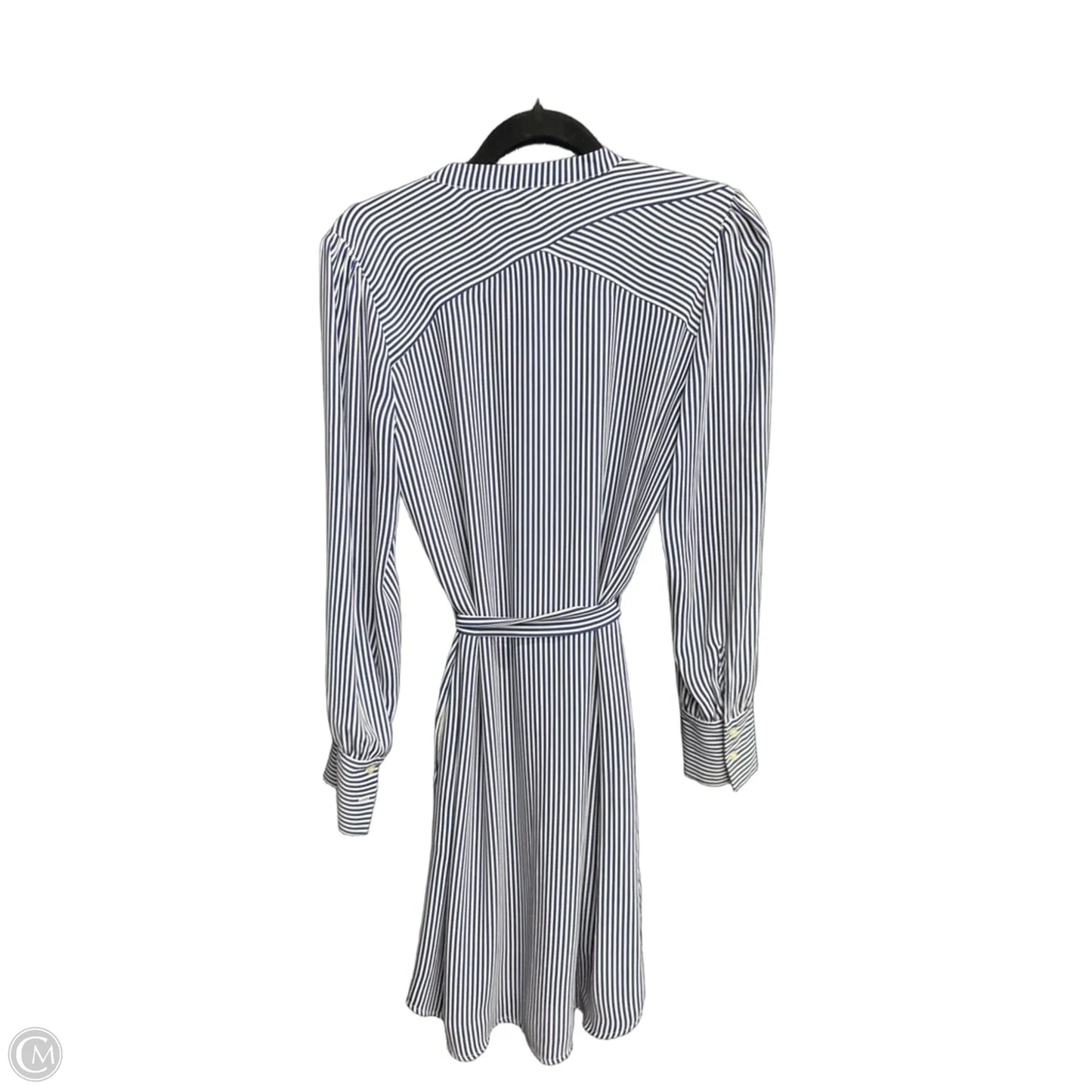 Dress Casual Midi By Loft In Navy, Size: S