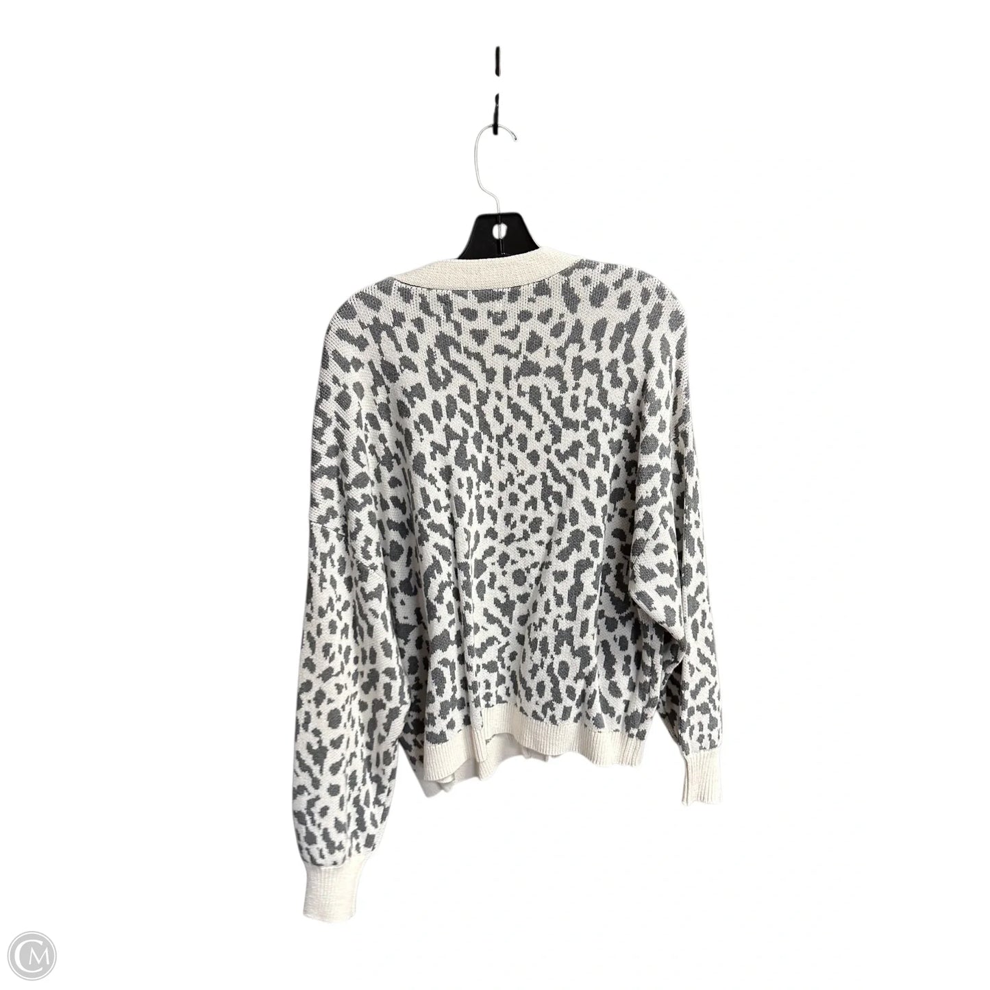Cardigan By Loft In Animal Print, Size: Xl