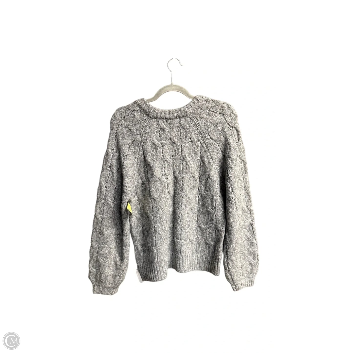 Sweater By Abercrombie And Fitch In Grey, Size: M