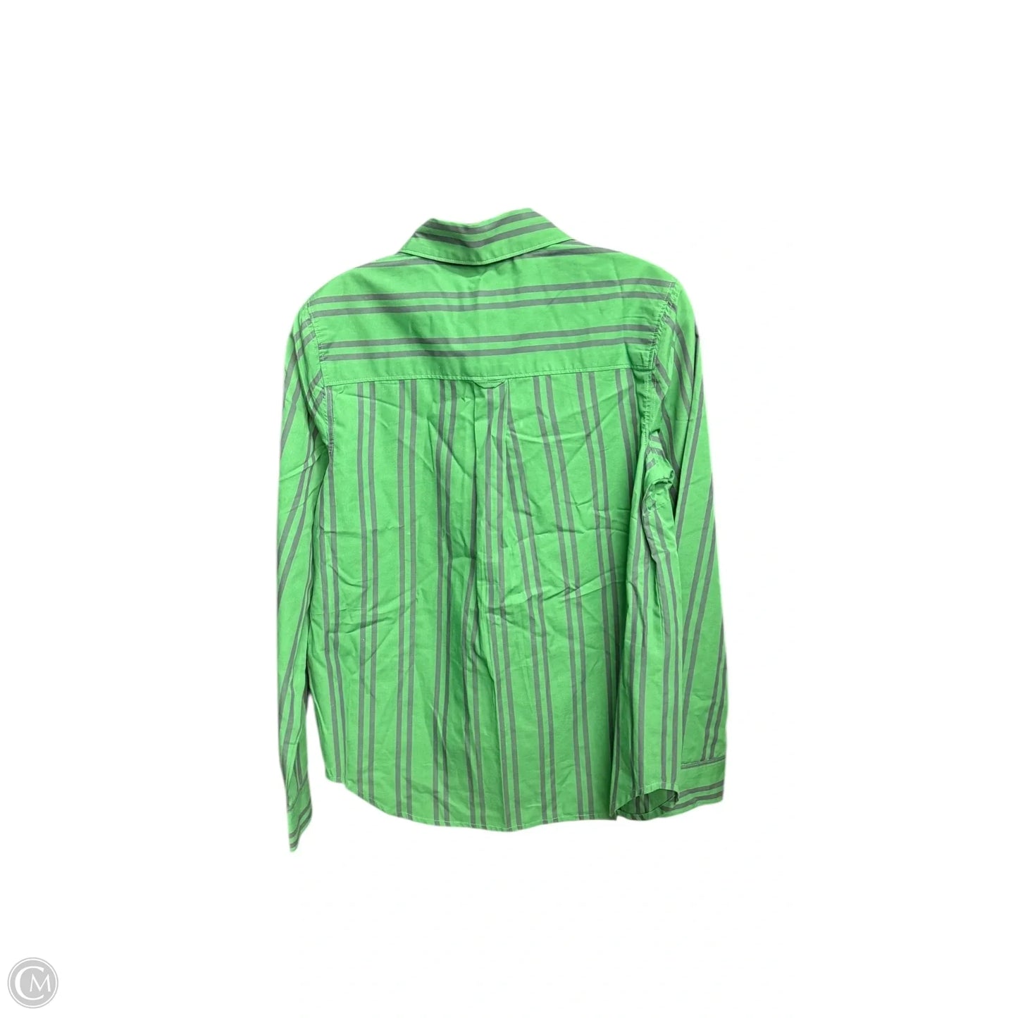 Top Long Sleeve By Maeve In Green, Size: 6