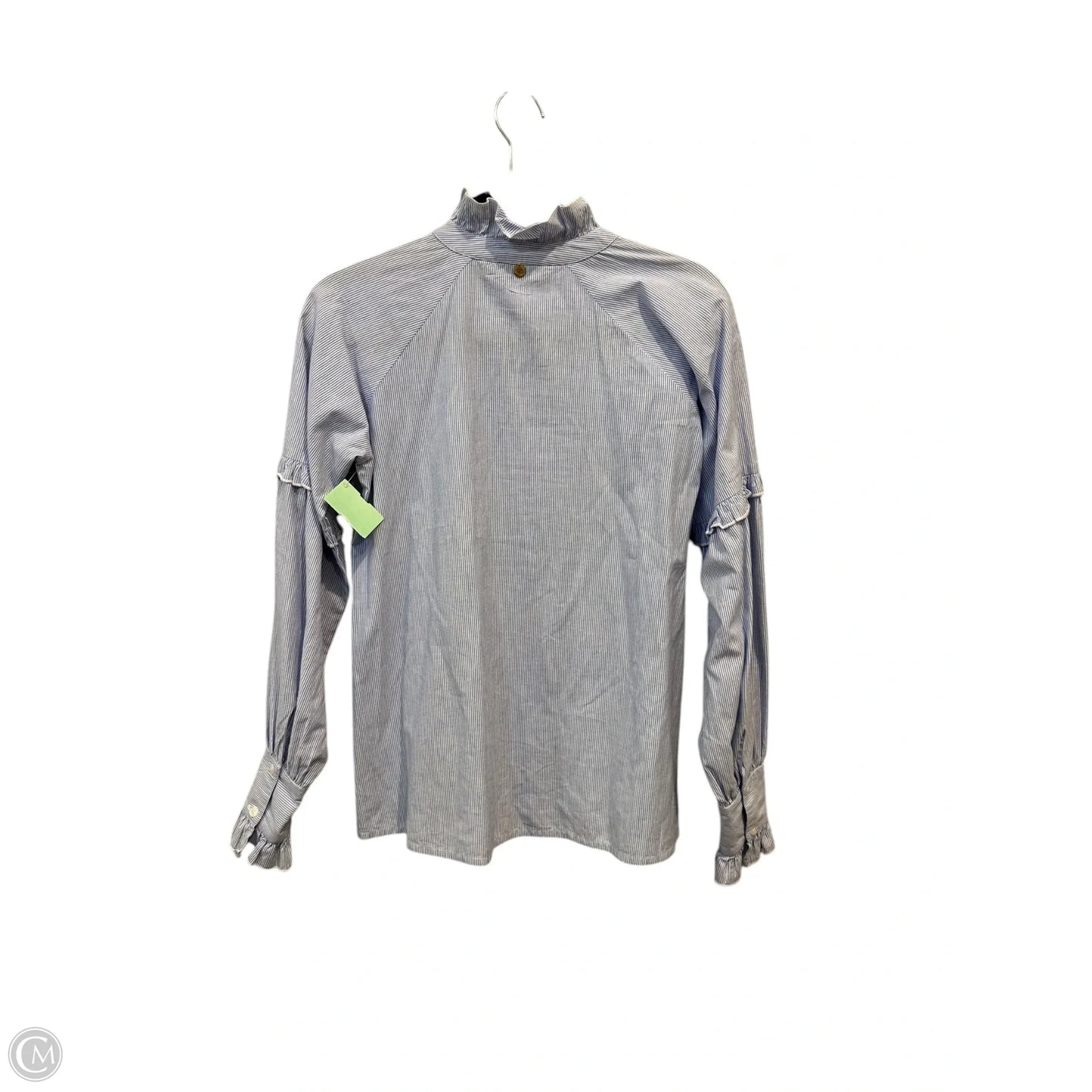 Top Long Sleeve By Antik Batik In Striped Pattern, Size: Xs