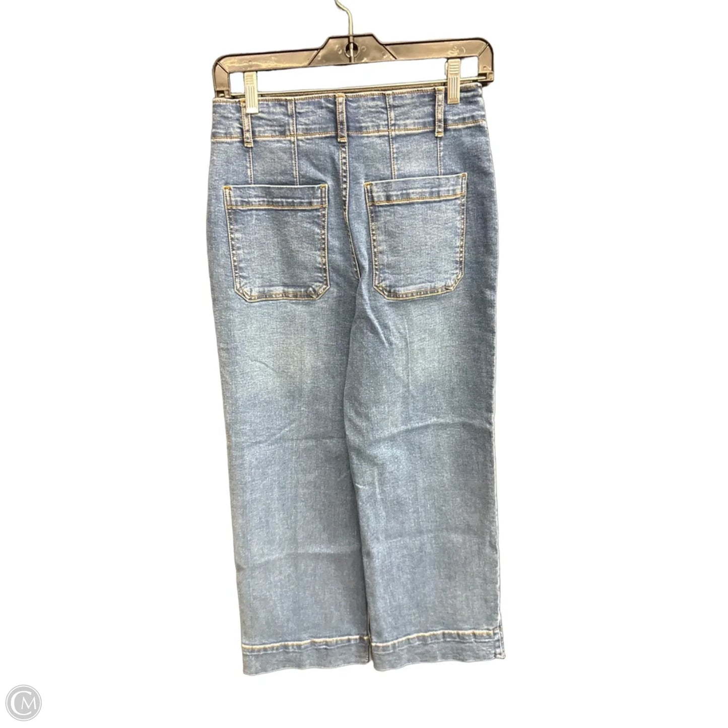 Jeans Straight By Bagatelle In Blue Denim, Size: 4