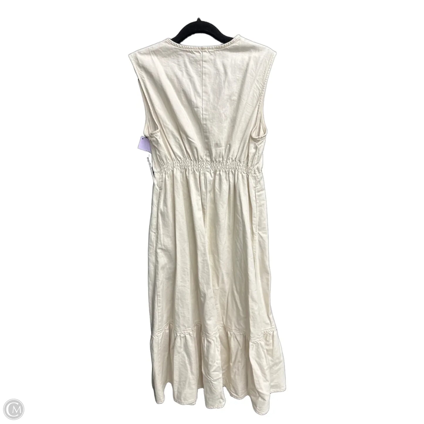 Dress Casual Maxi By Time And Tru In Cream, Size: Xs