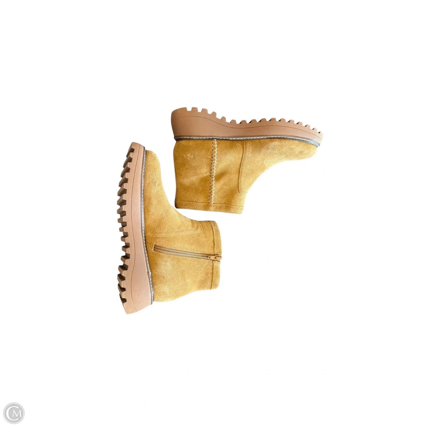 Boots Ankle Flats By Lucky Brand In Brown, Size: 6