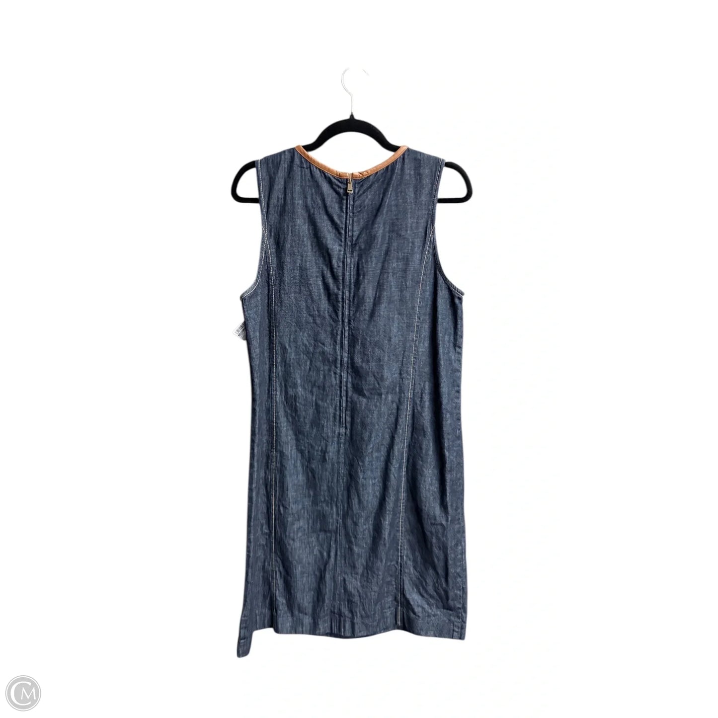Dress Casual Short By Lauren By Ralph Lauren In Blue Denim, Size: L