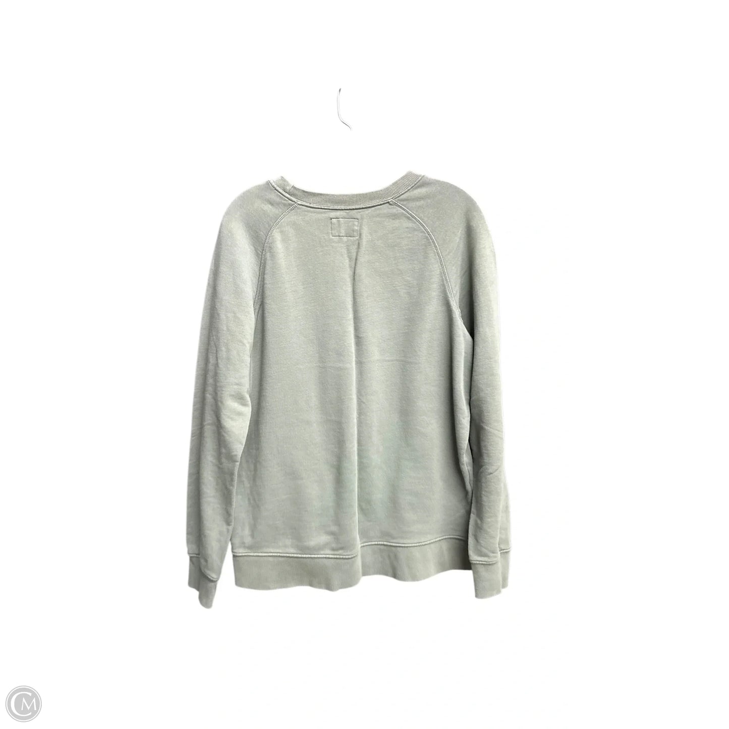 Sweatshirt Crewneck By Pact In Green, Size: L